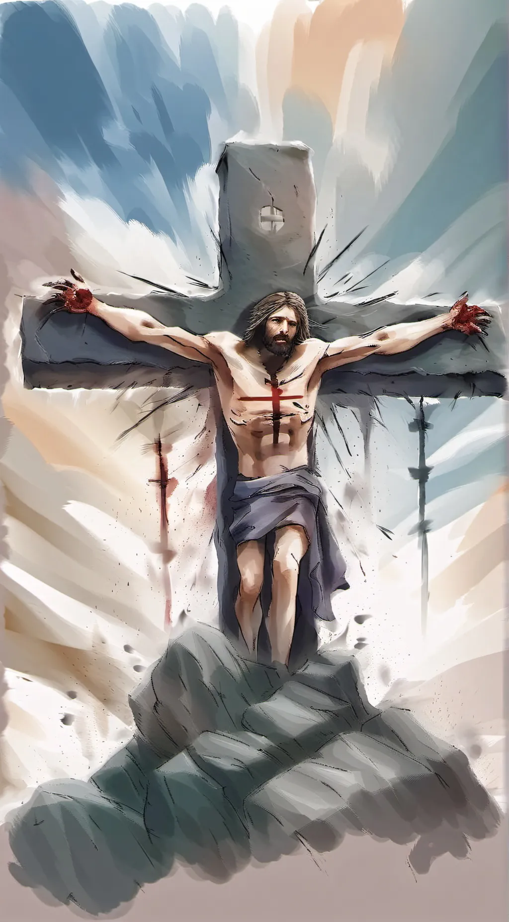 ai character: Jusus/God background