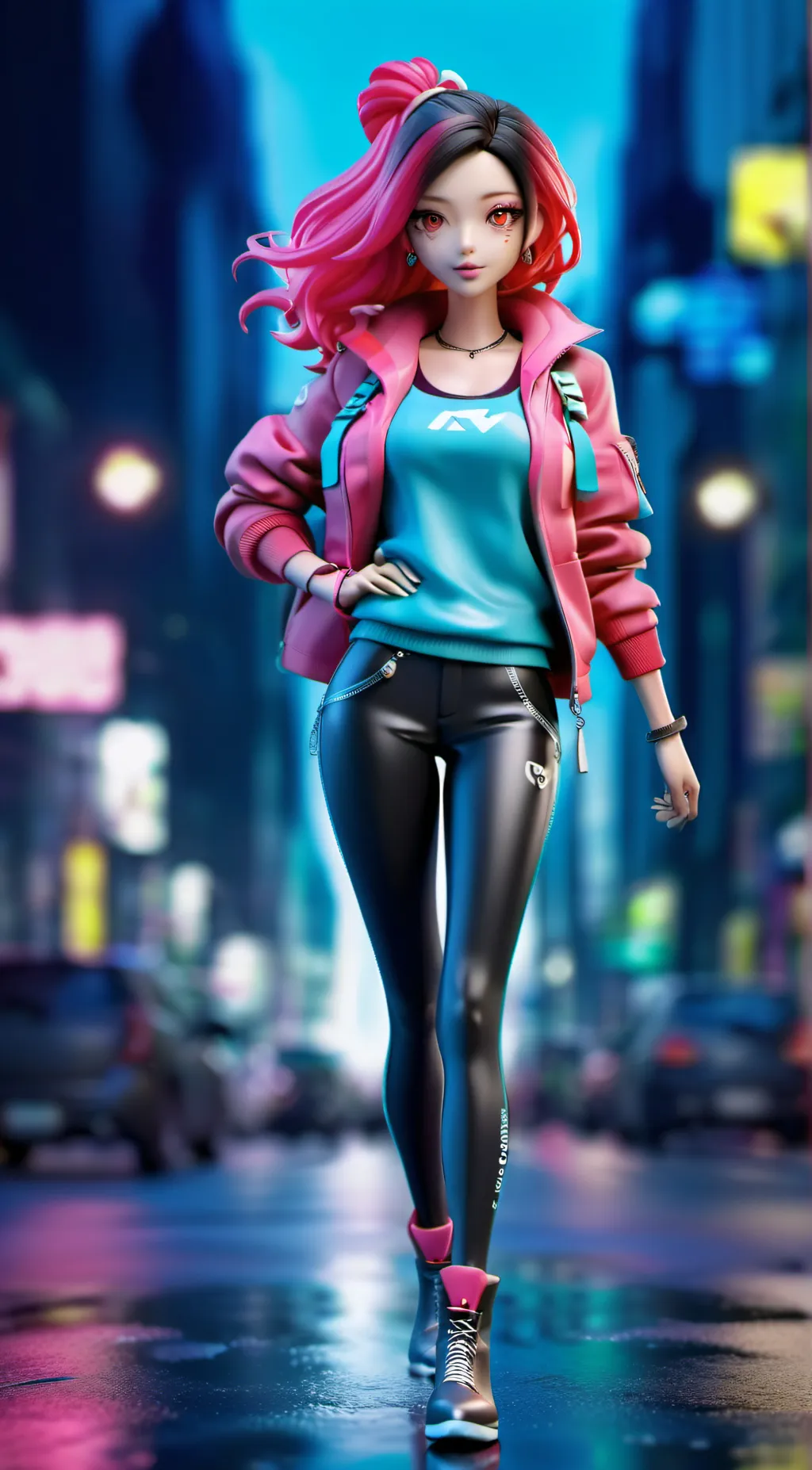ai character: Lucy background