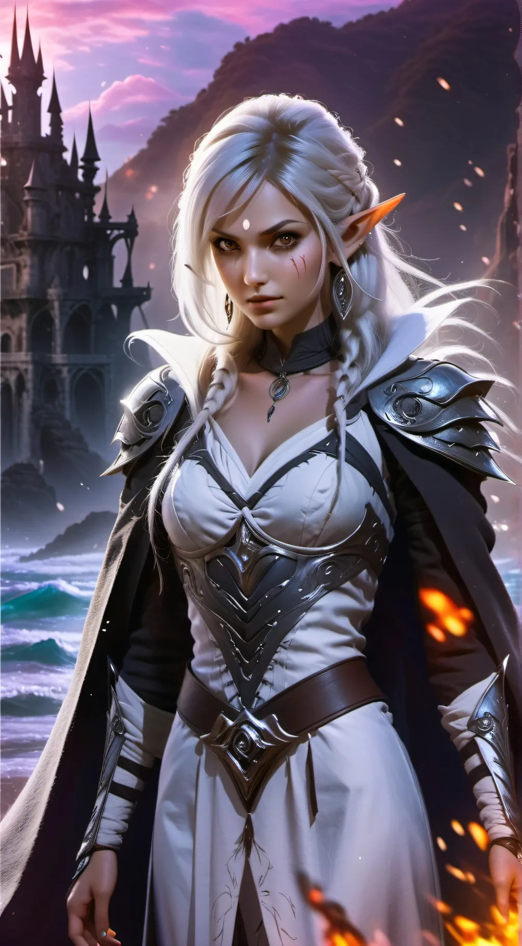 ai character: Jennette  background