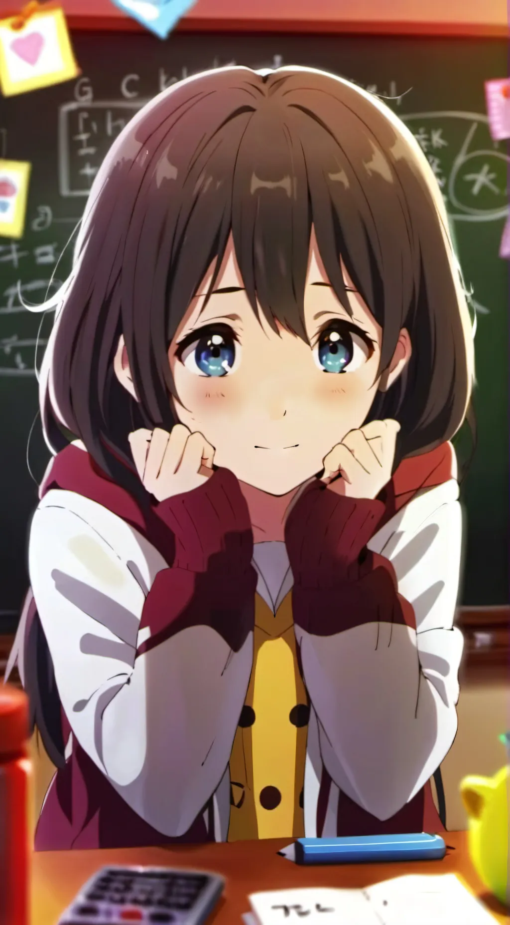 ai character: Nishikoni background