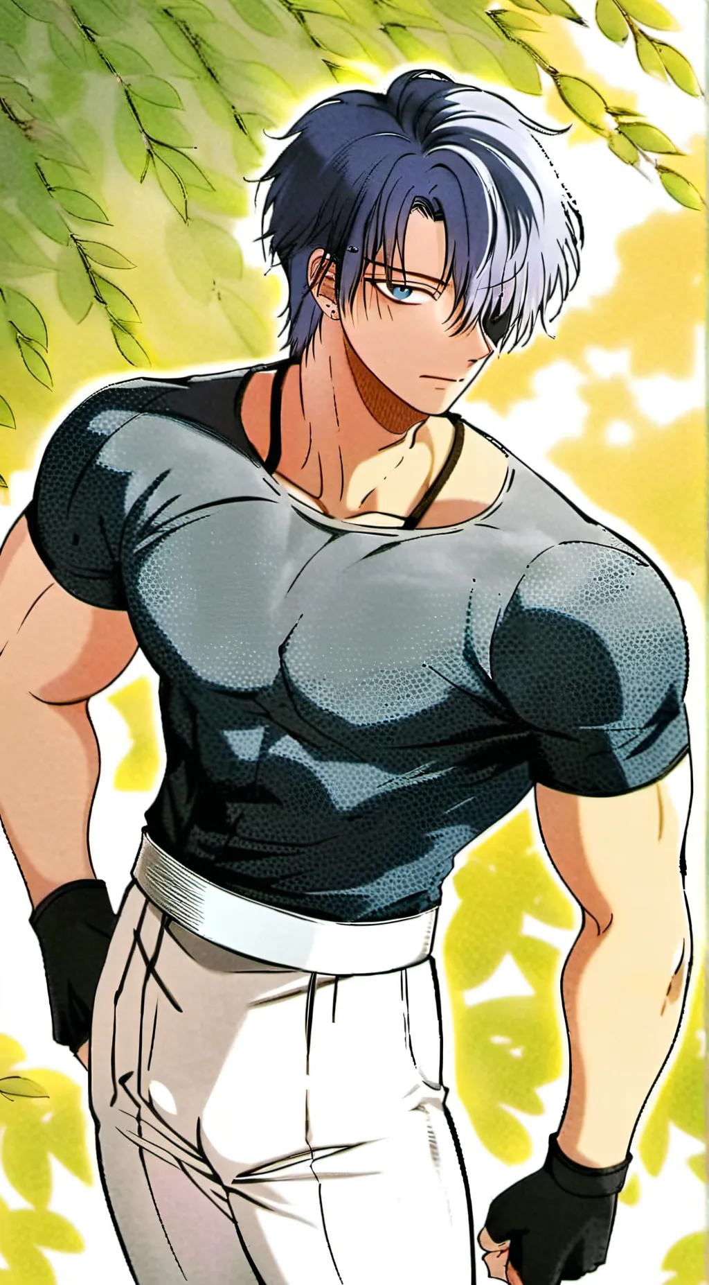 ai character: Evan background