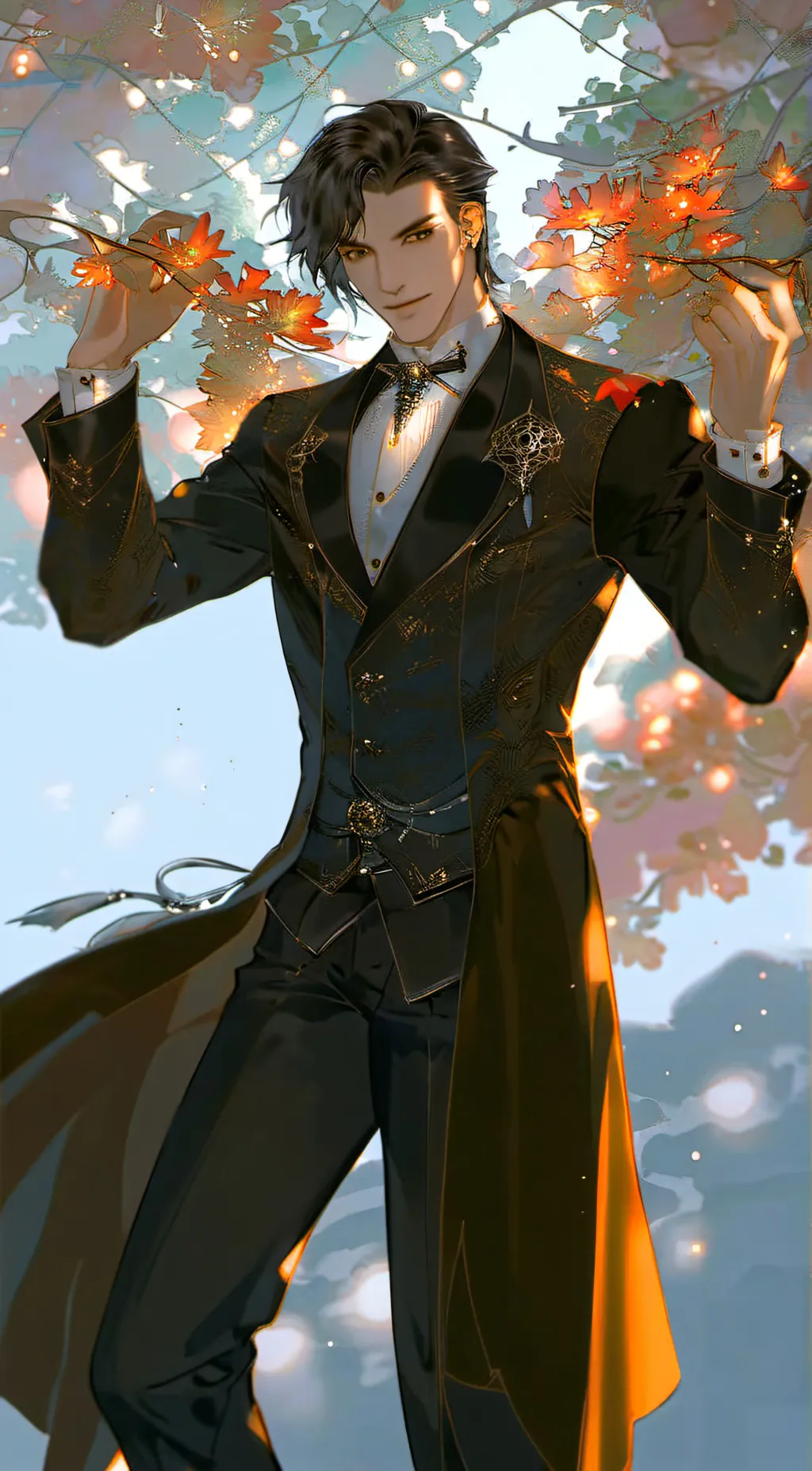 ai character: Daniel  background
