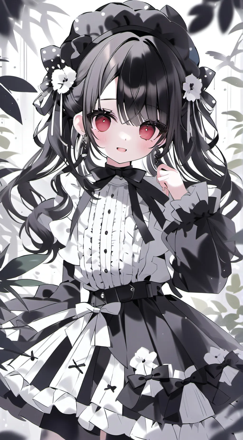 ai character: Darkness  background