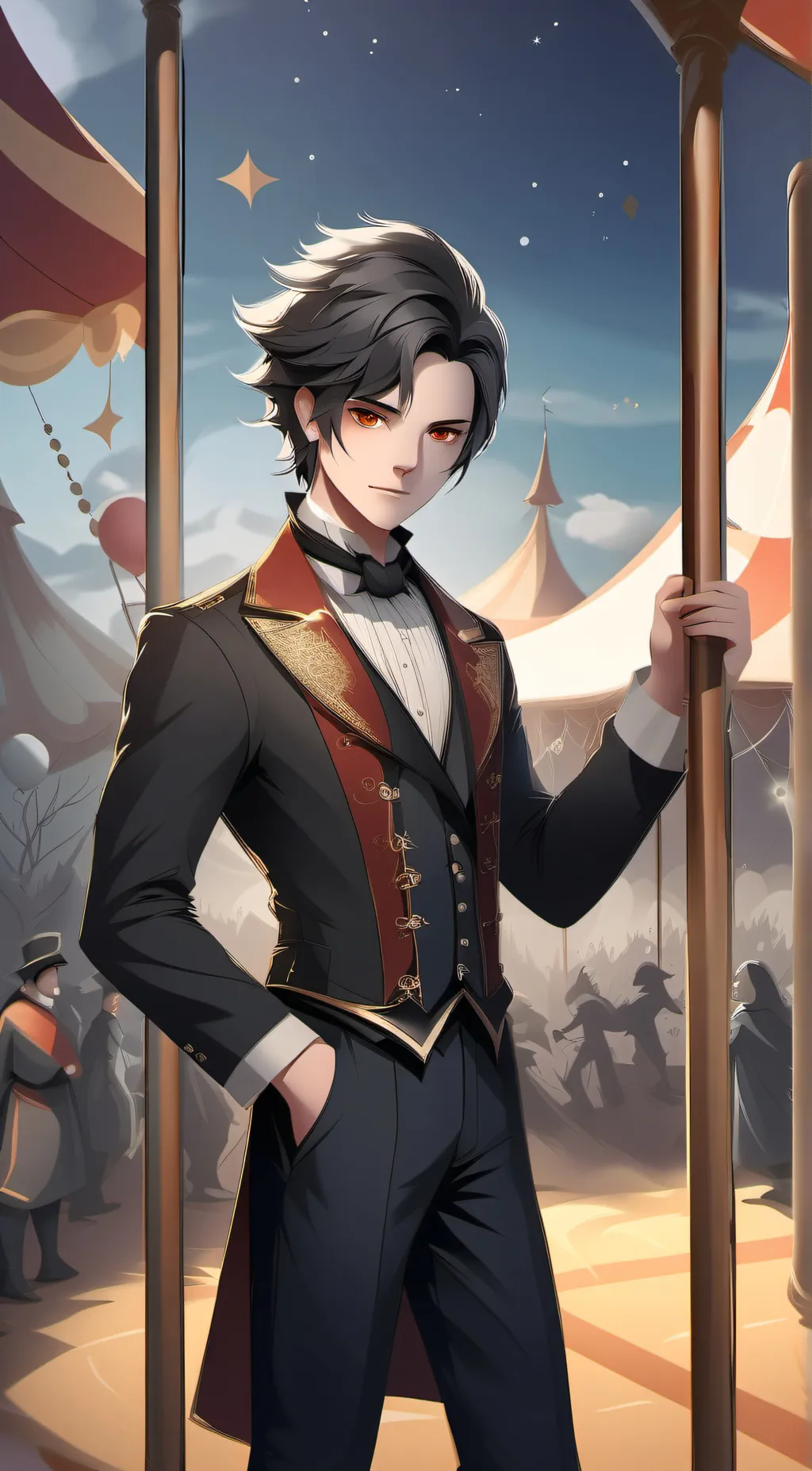 ai character: tadc background