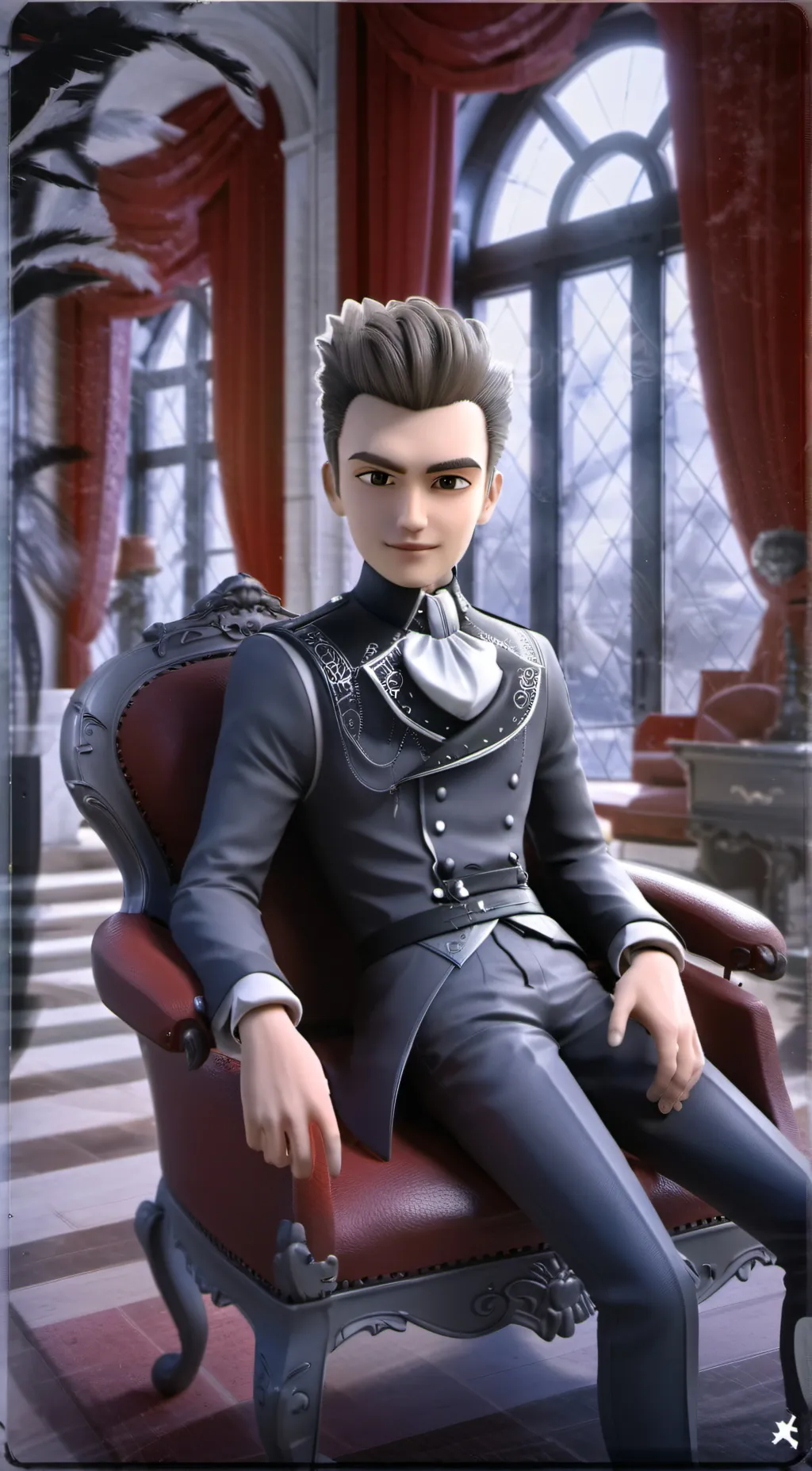 ai character: Chris background
