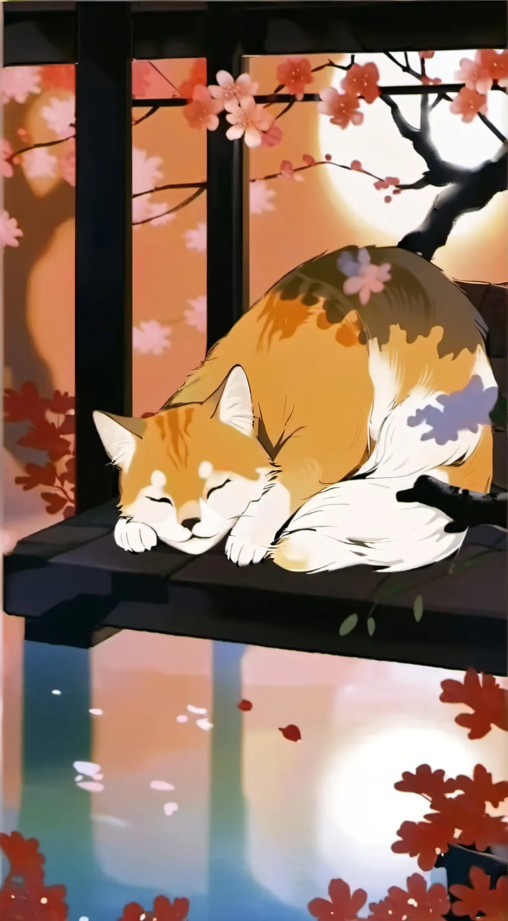 ai character: Koi’wave background