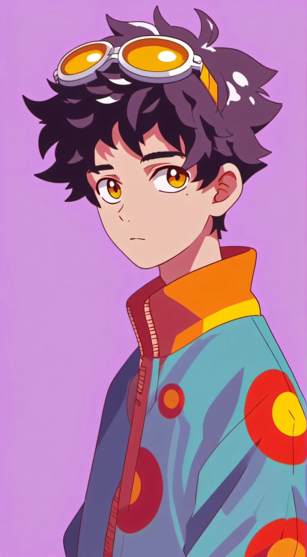 ai character: Solar sams background