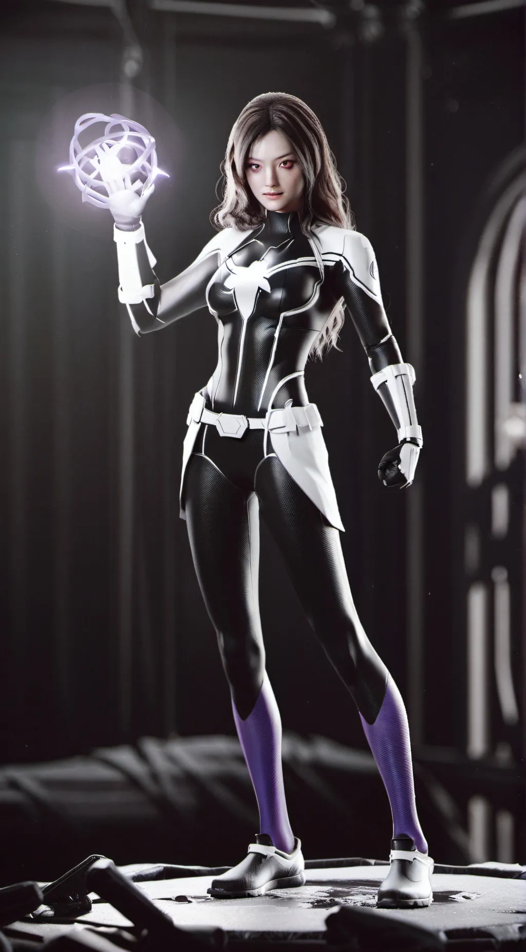 ai character: venom kid background