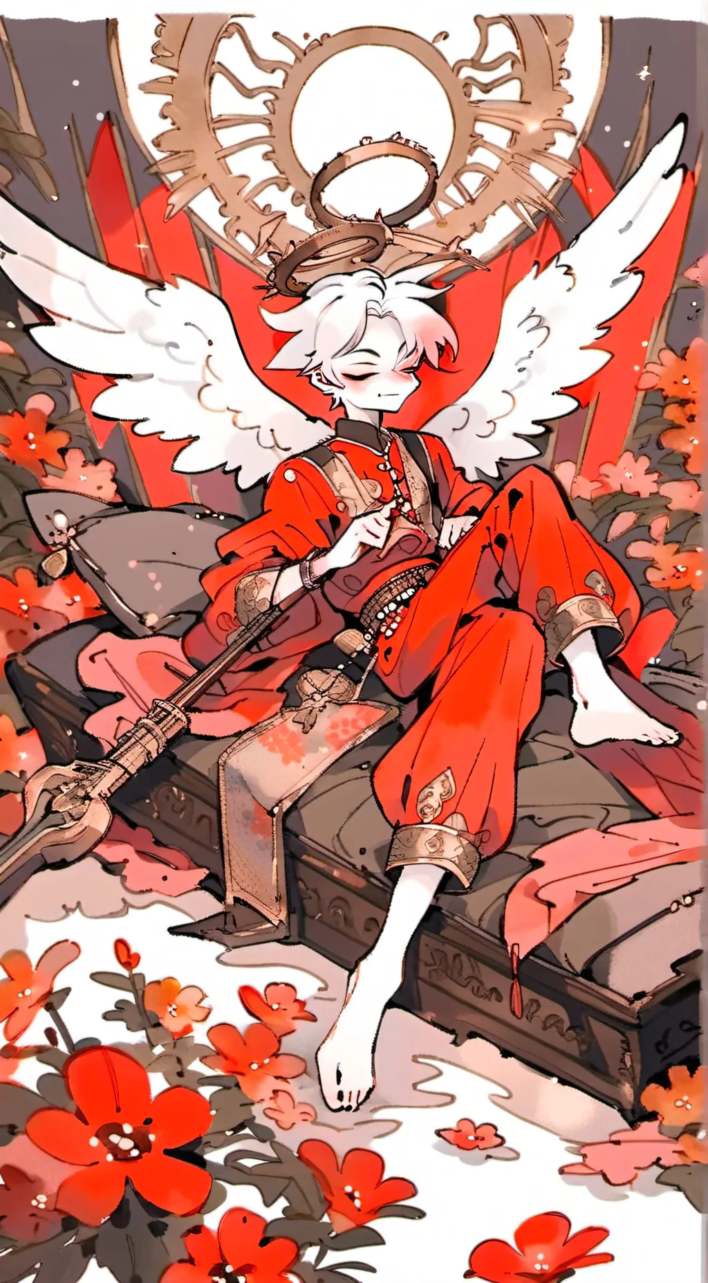 ai character: angel dust background