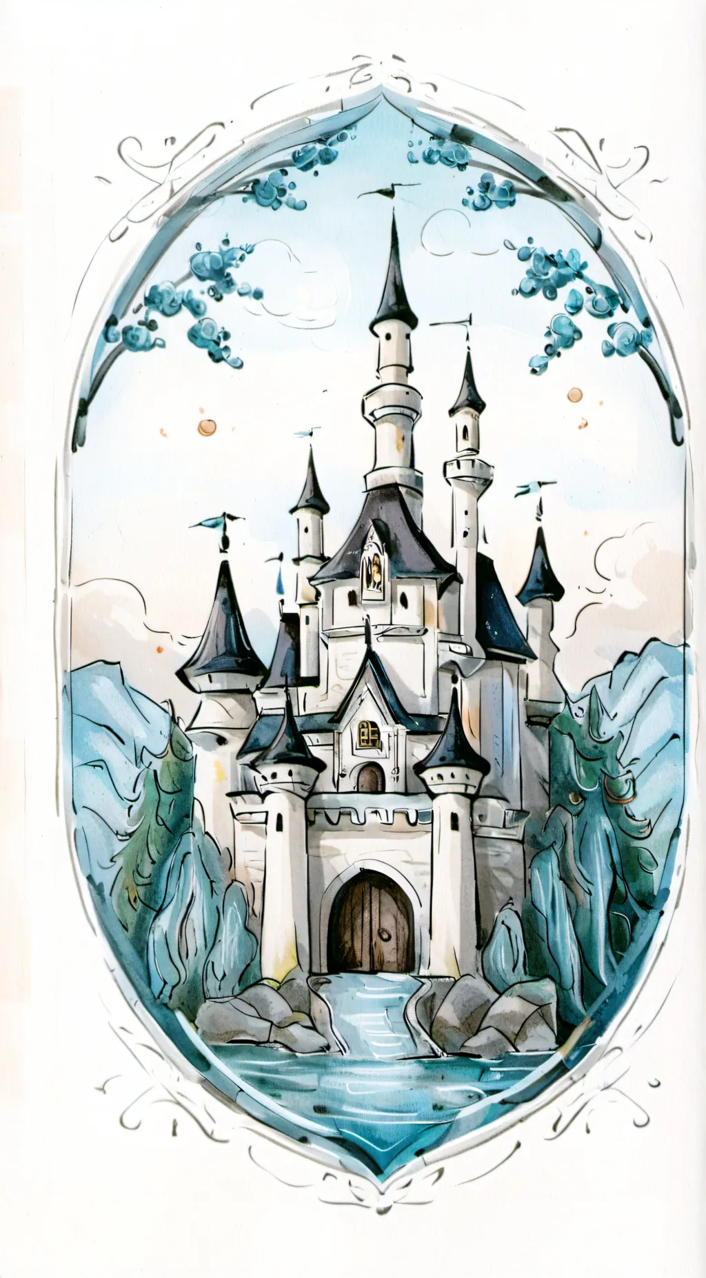 ai character: Hogwarts background