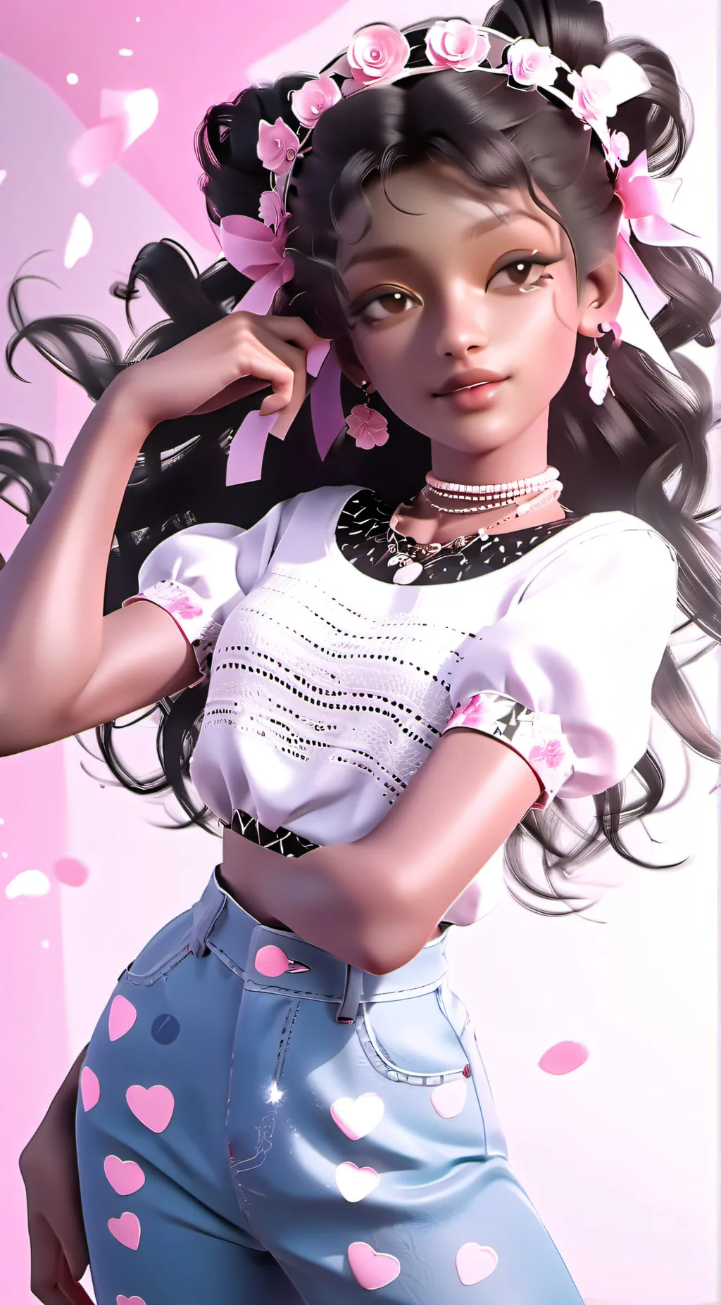 ai character: Sanii background
