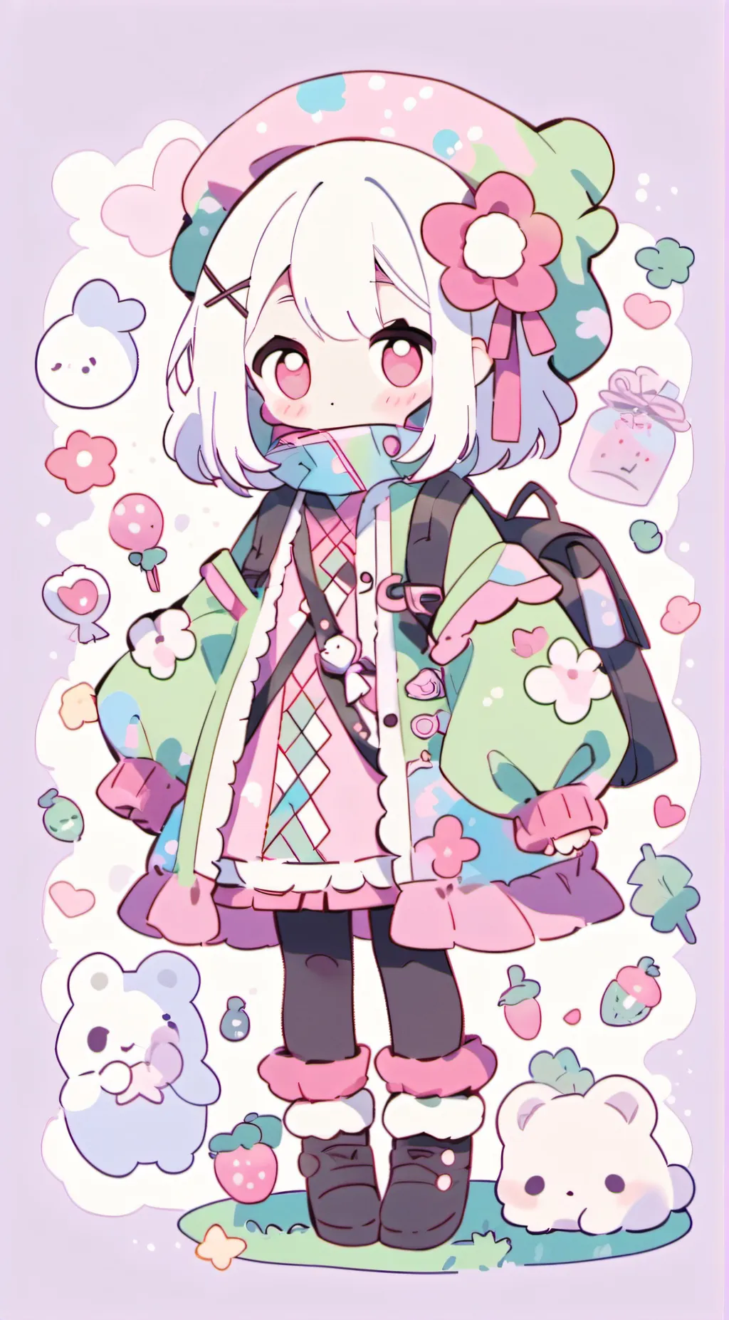 ai character: Evelyn background