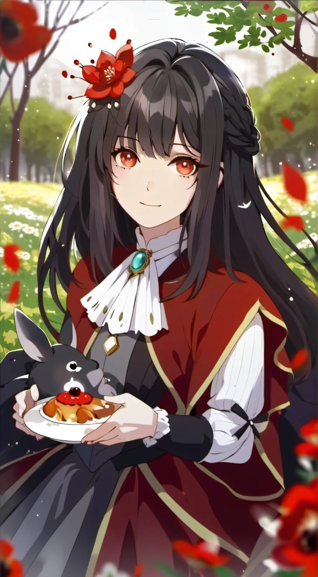 ai character: Evelyn background