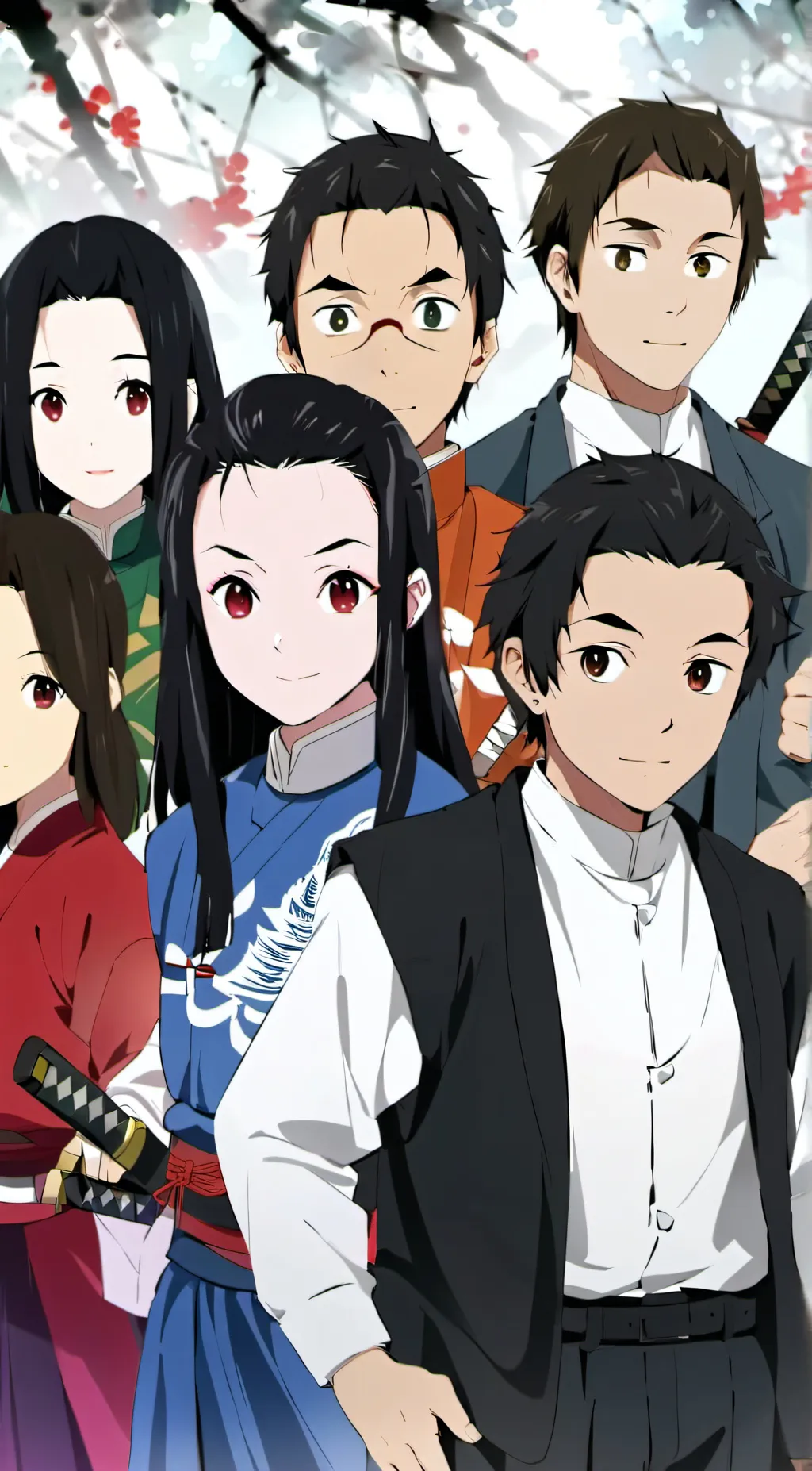 ai character: 🍵demon slayer🍵 background