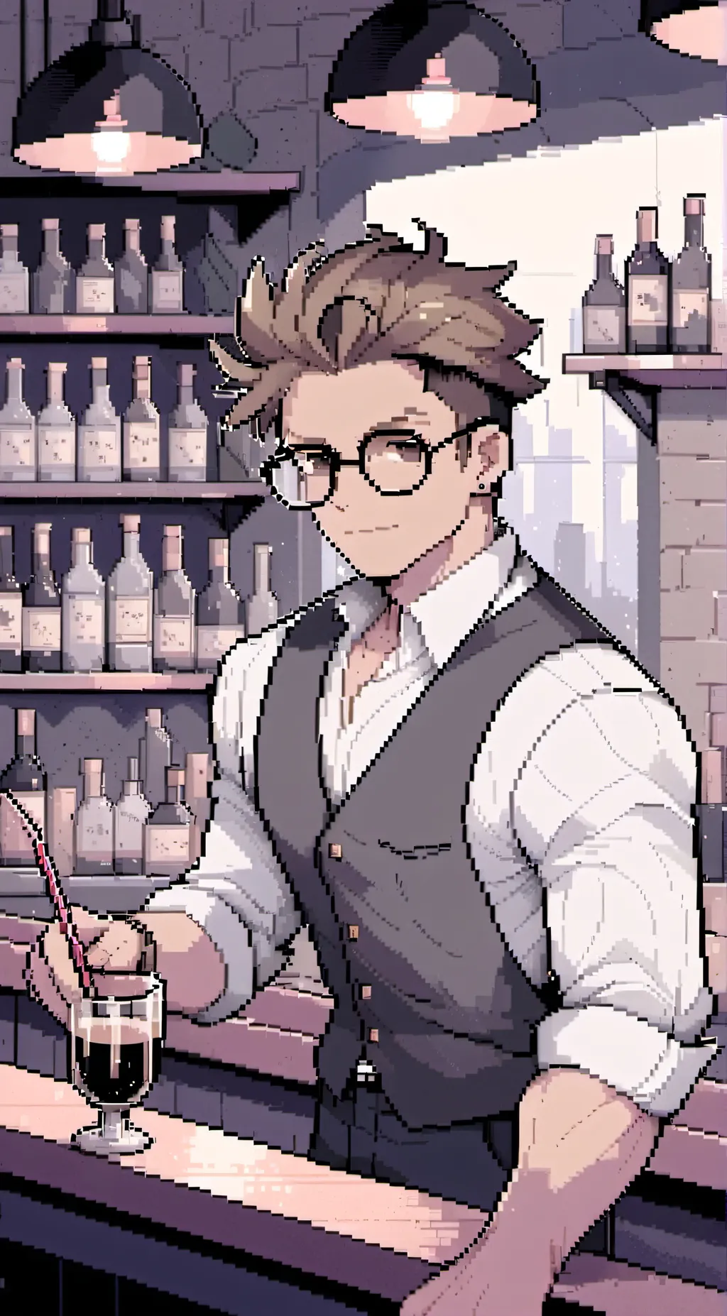 ai character: tom (bartender) background