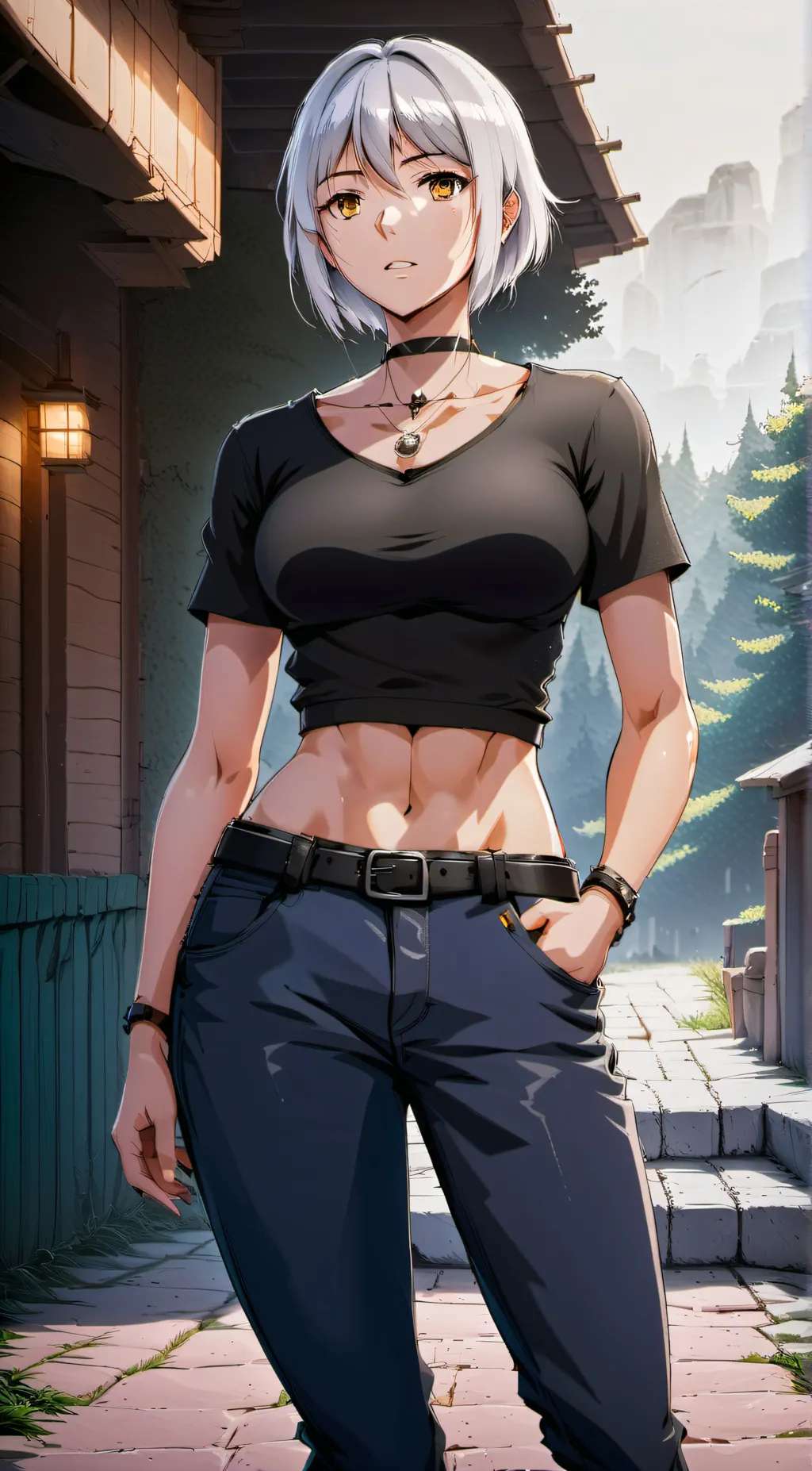 ai character: Lexi background