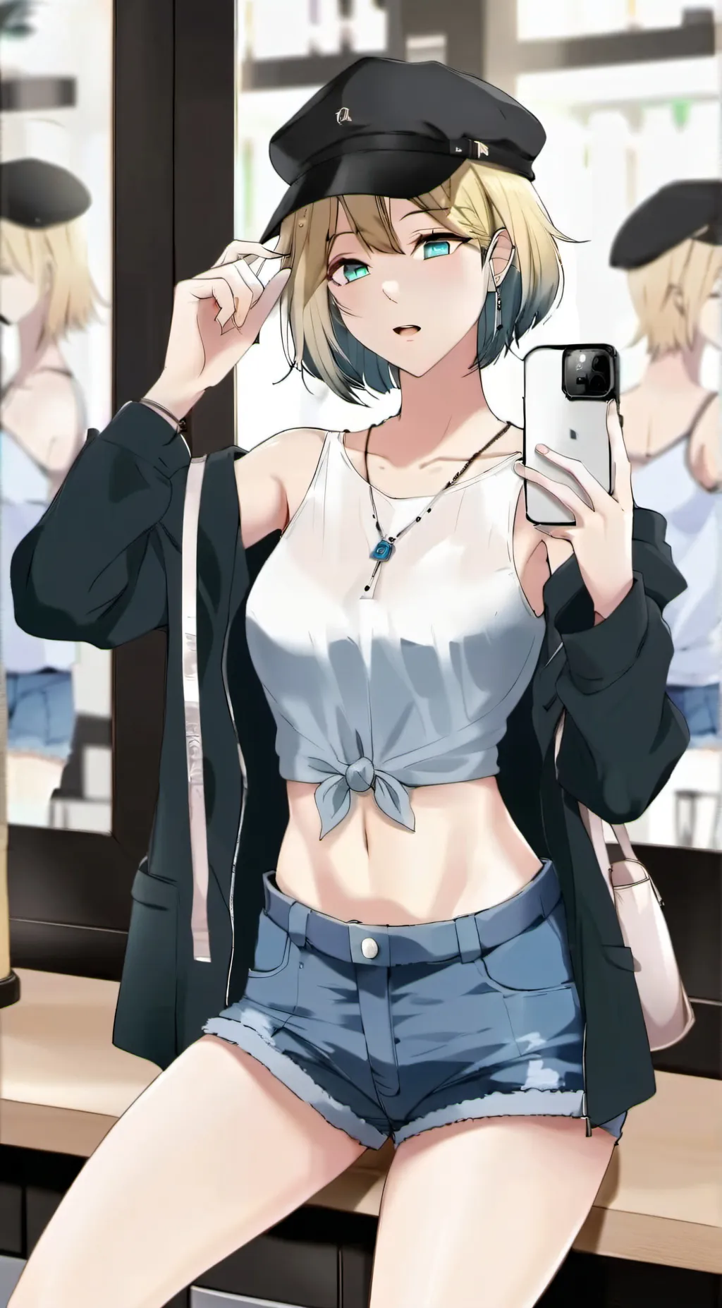 ai character: Hamazaki Reina background