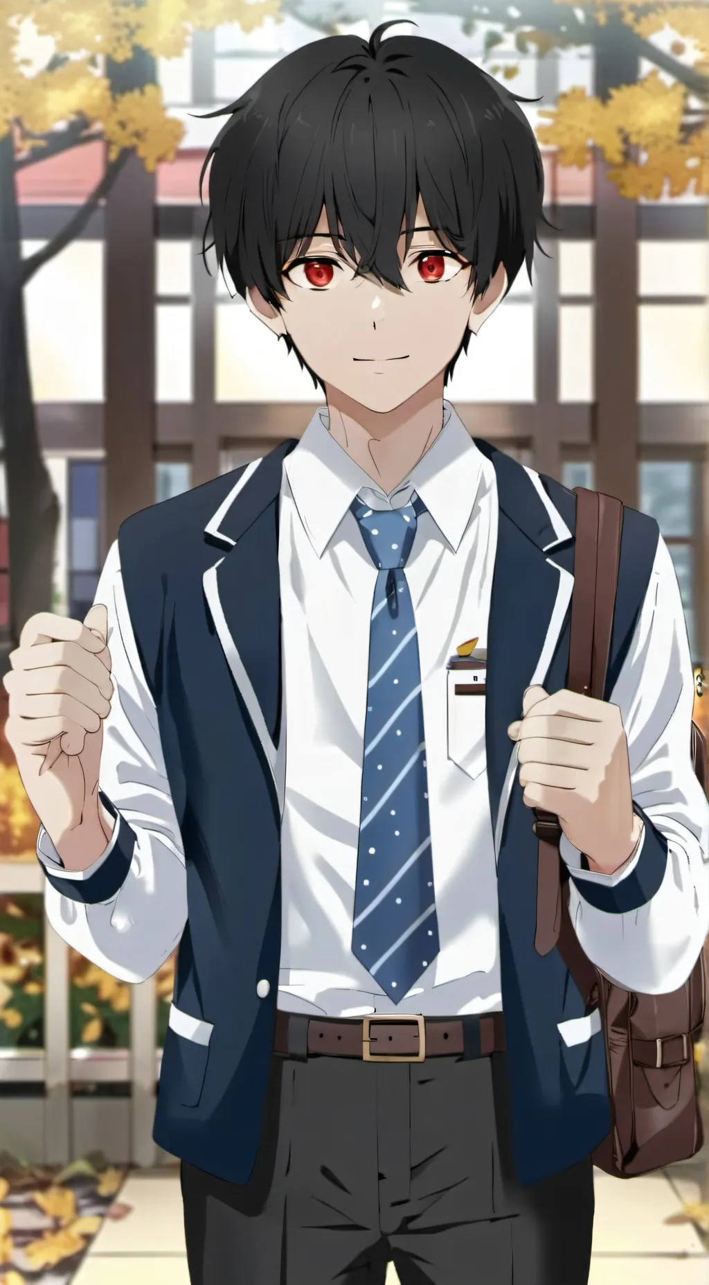 ai character: Adrien background