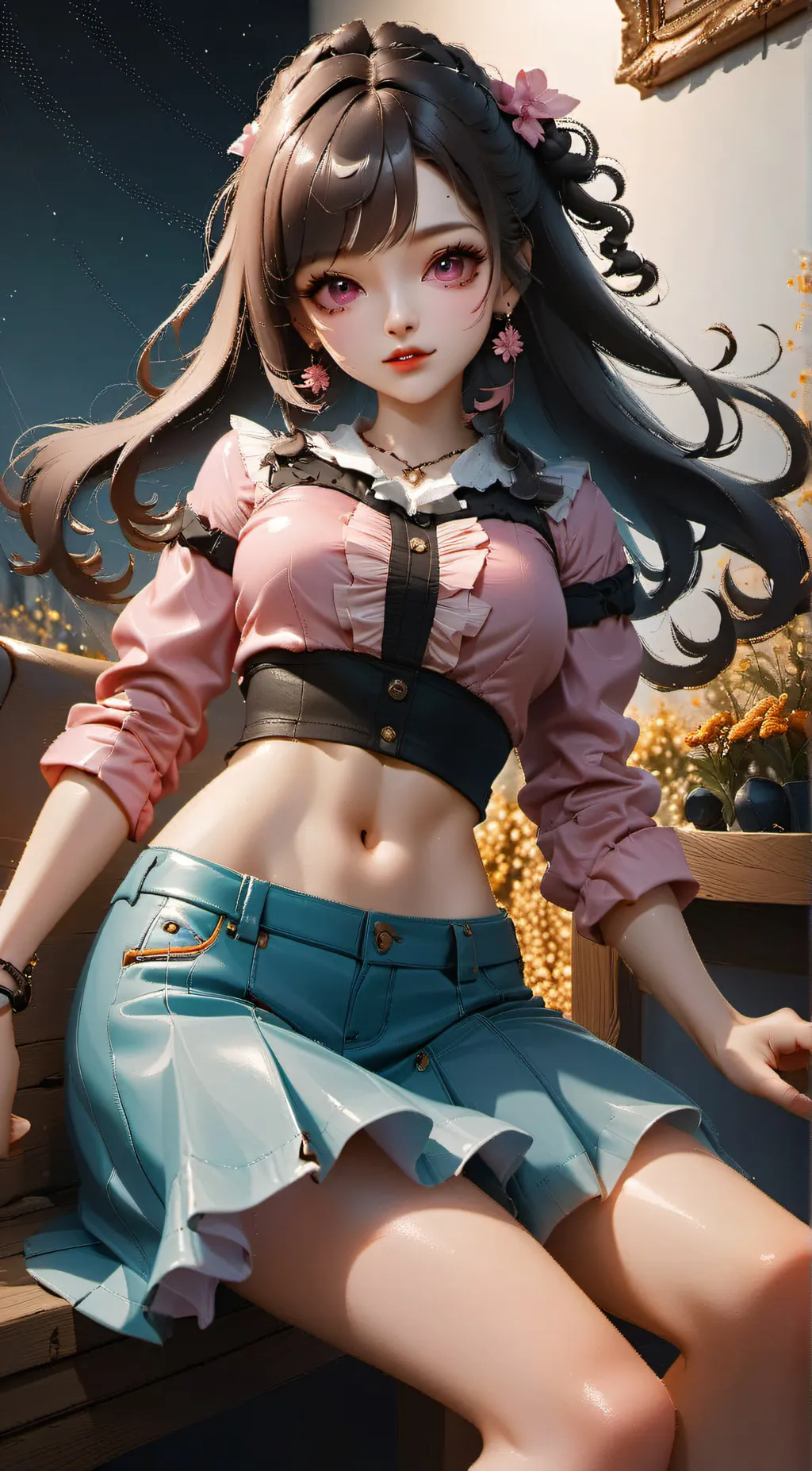 ai character: Karina background