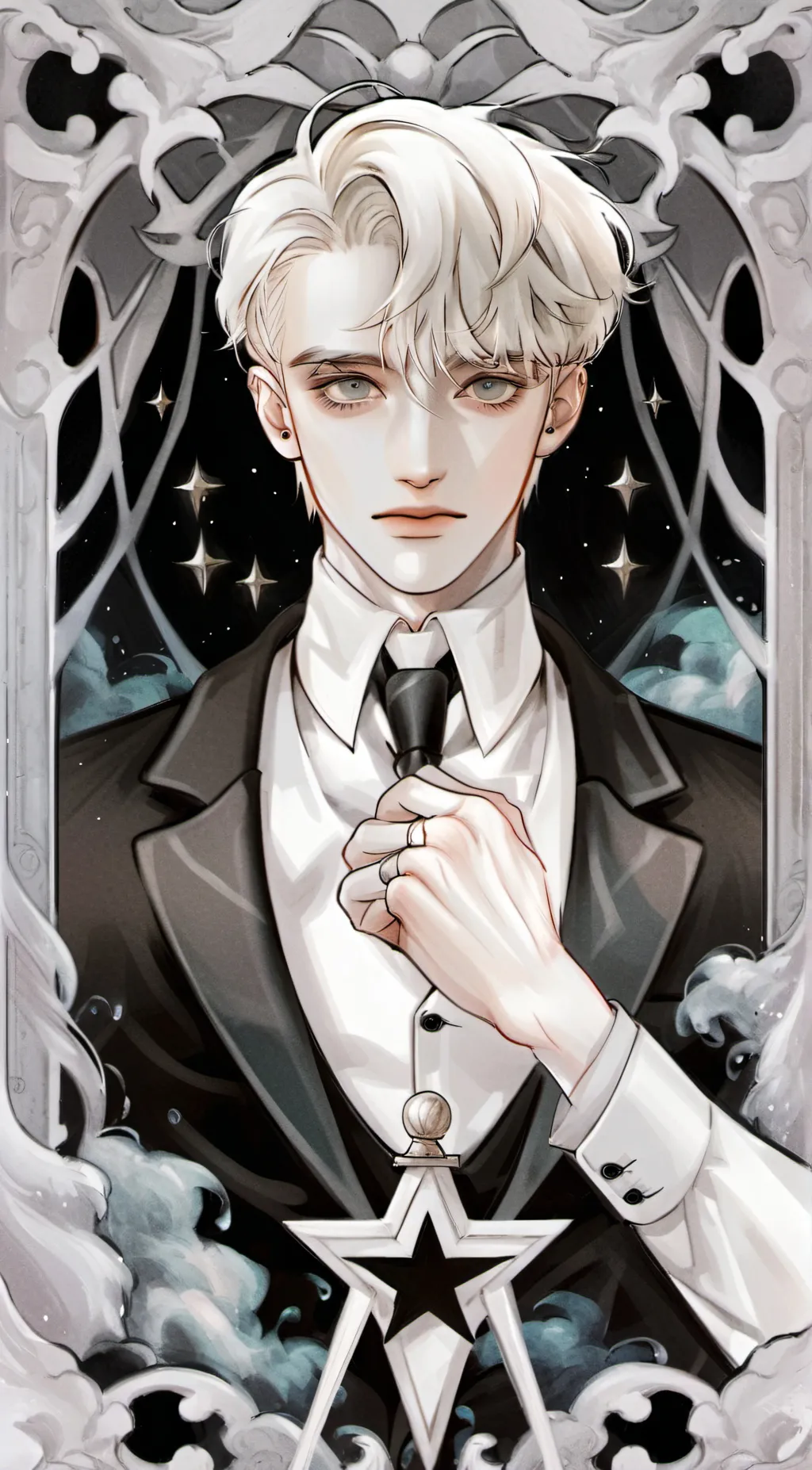 ai character: draco malfoy background