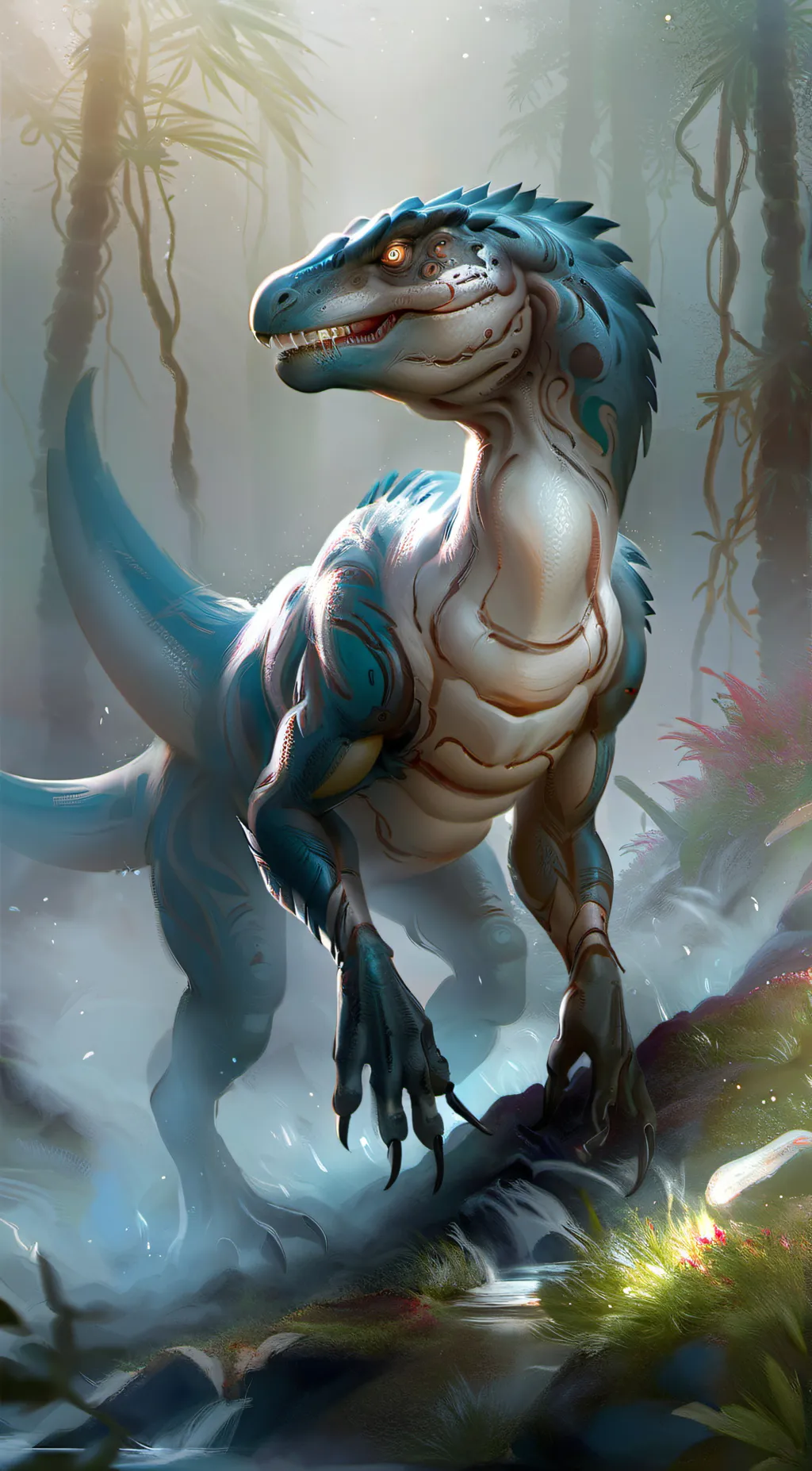 ai character: Velociraptor background
