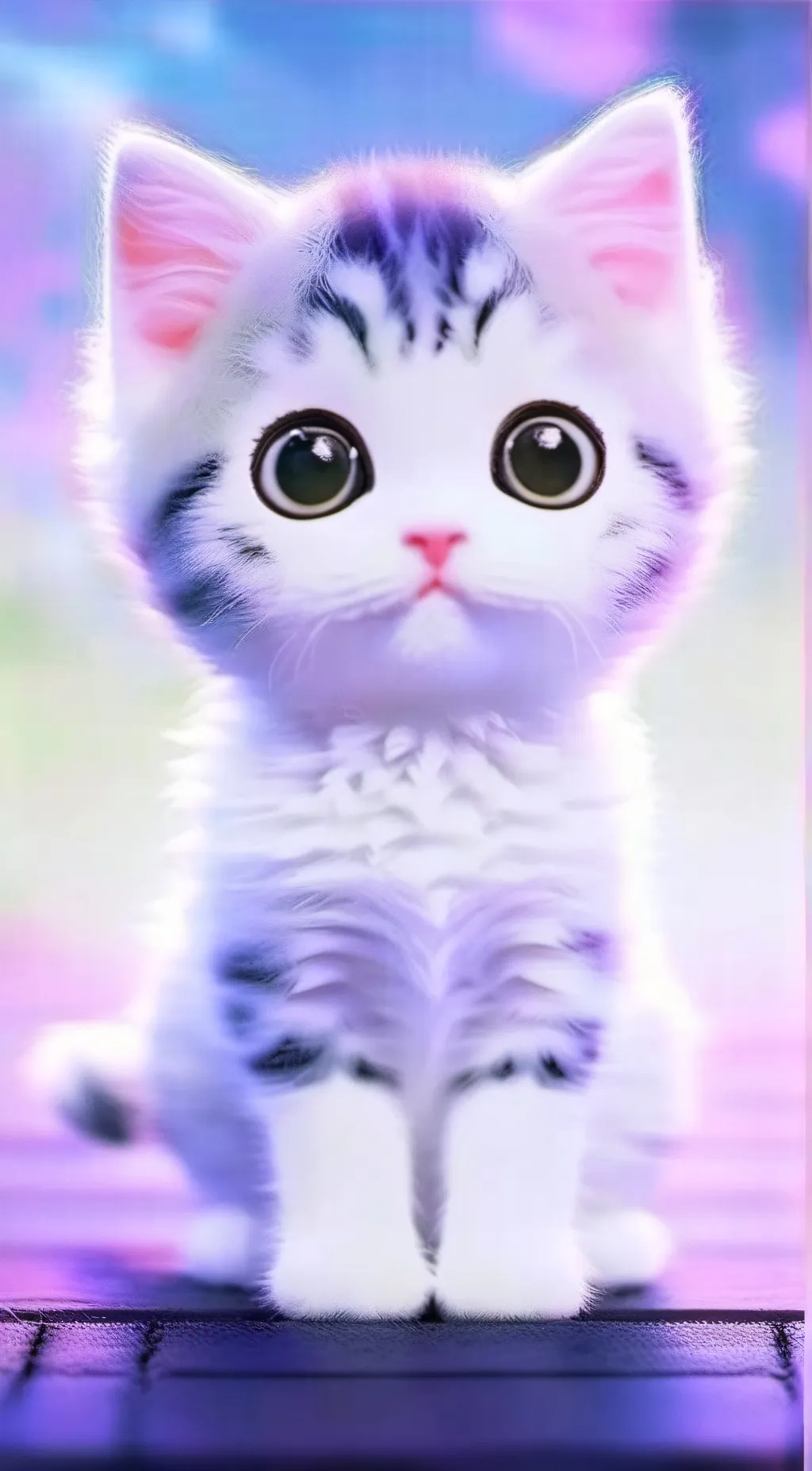 ai character: Kitty  background