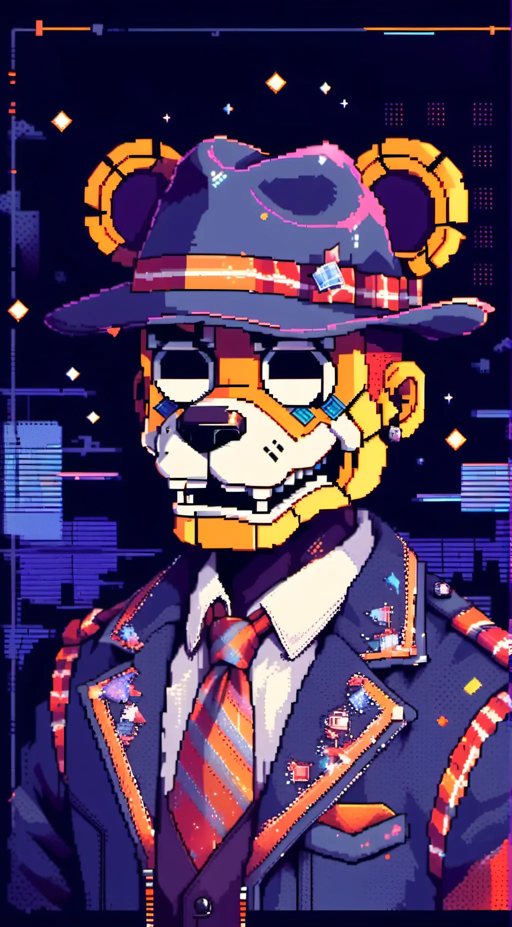 ai character: Security breach  background