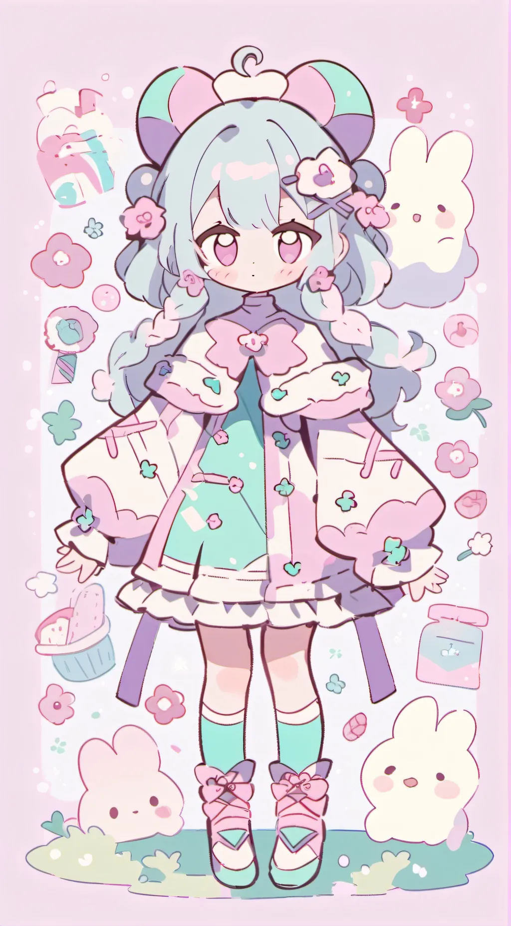 ai character: Lily background