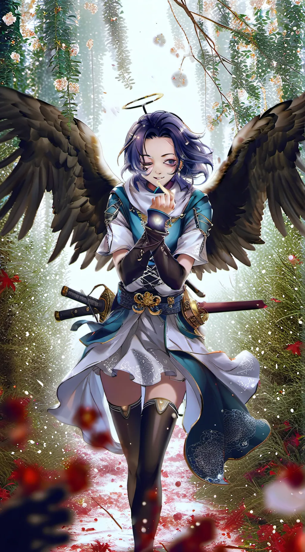 ai character: kaliana  background