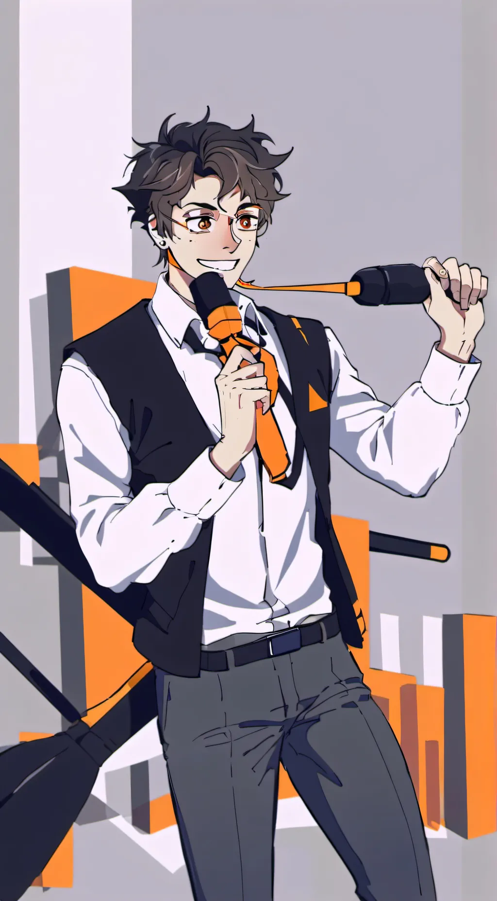 ai character: adam background
