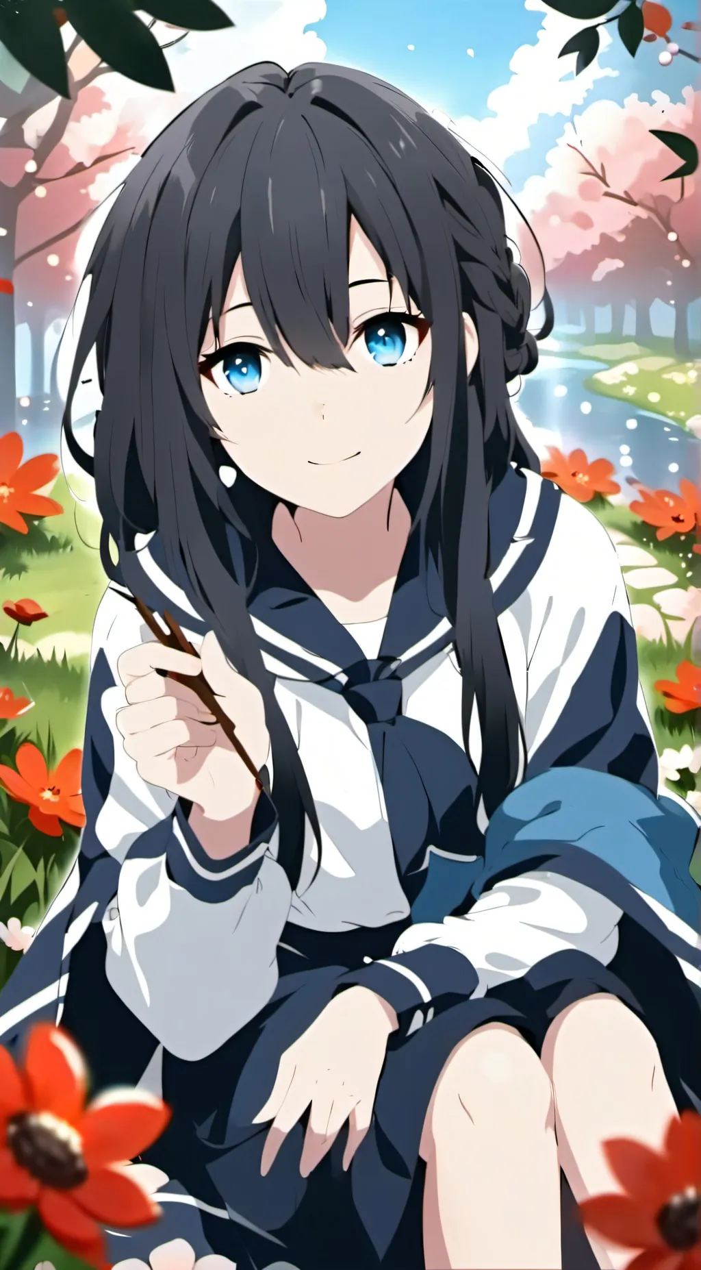 ai character: Mia background