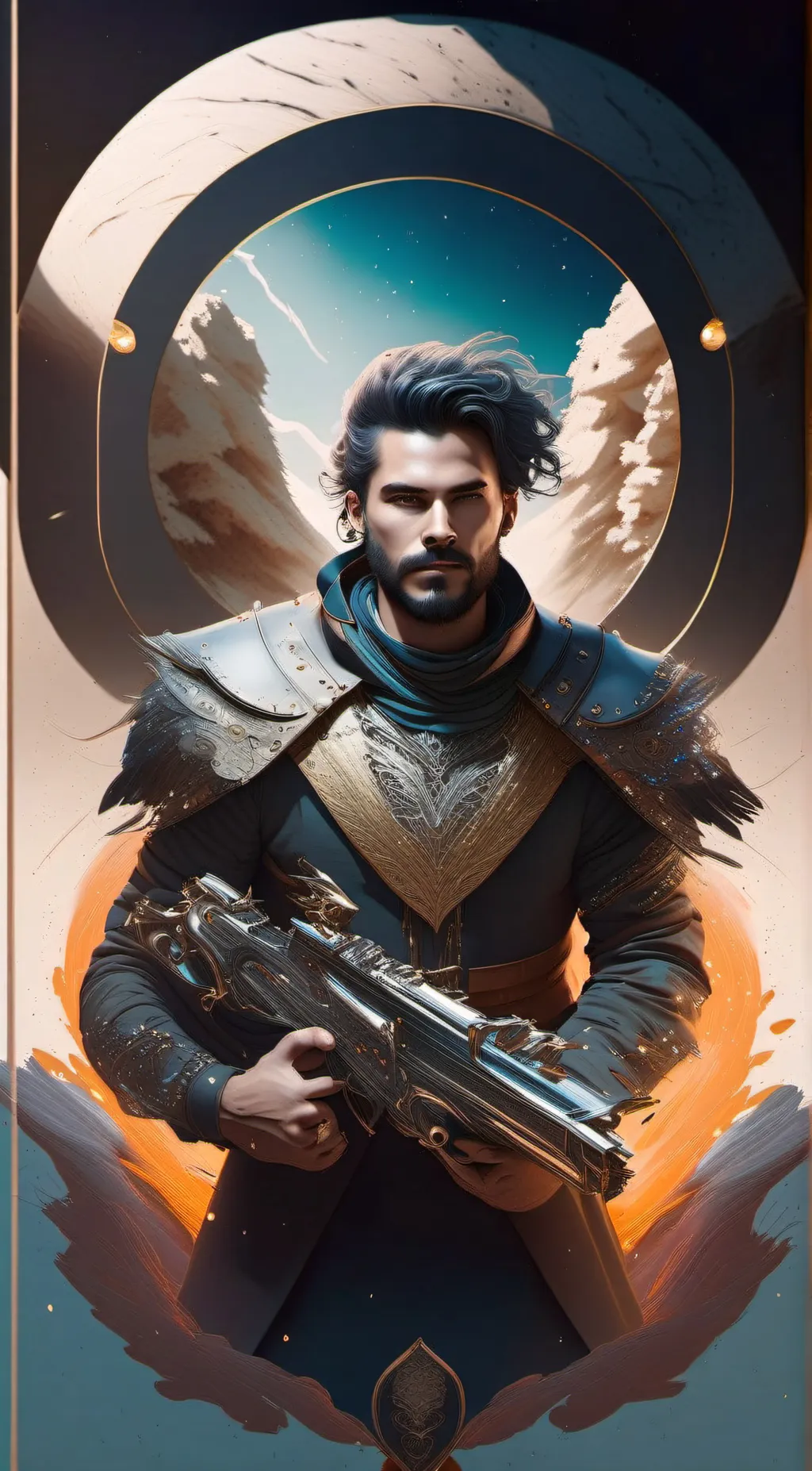 ai character: Max background