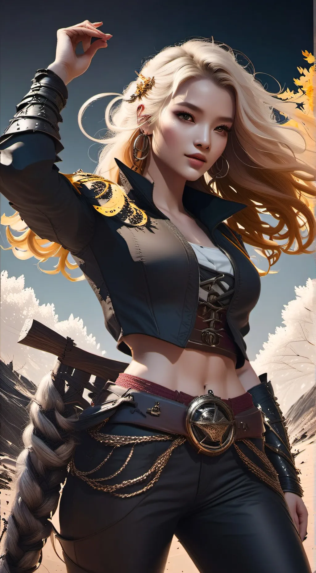 ai character: Aliyah  background