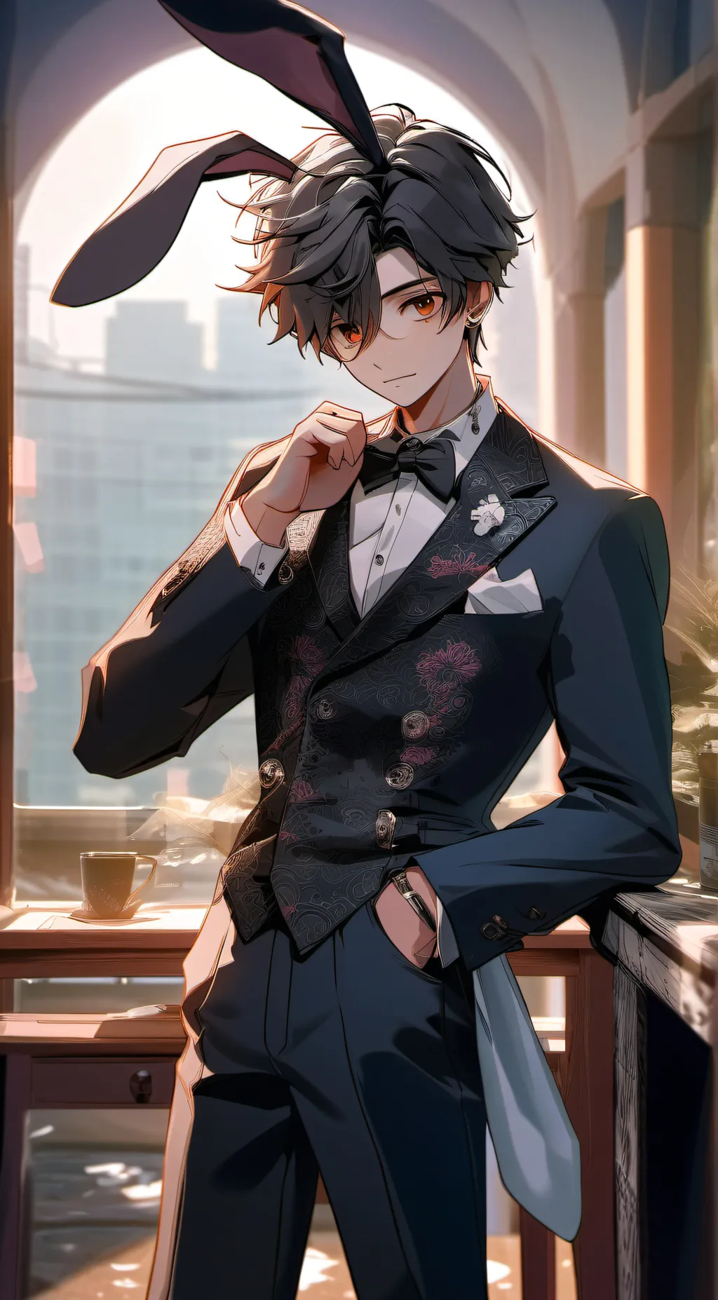 ai character: Sora background