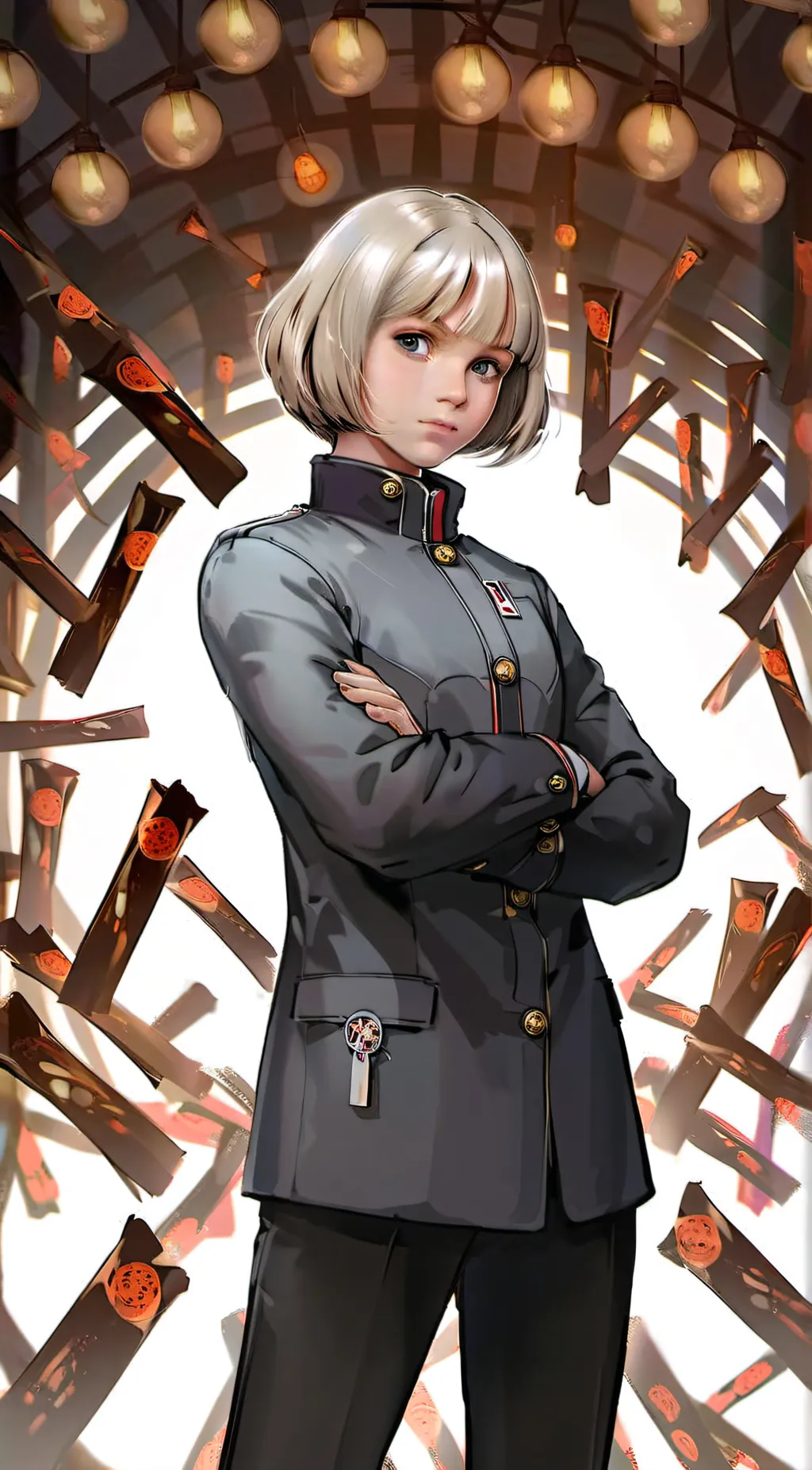 ai character: Violet Beauregarde background