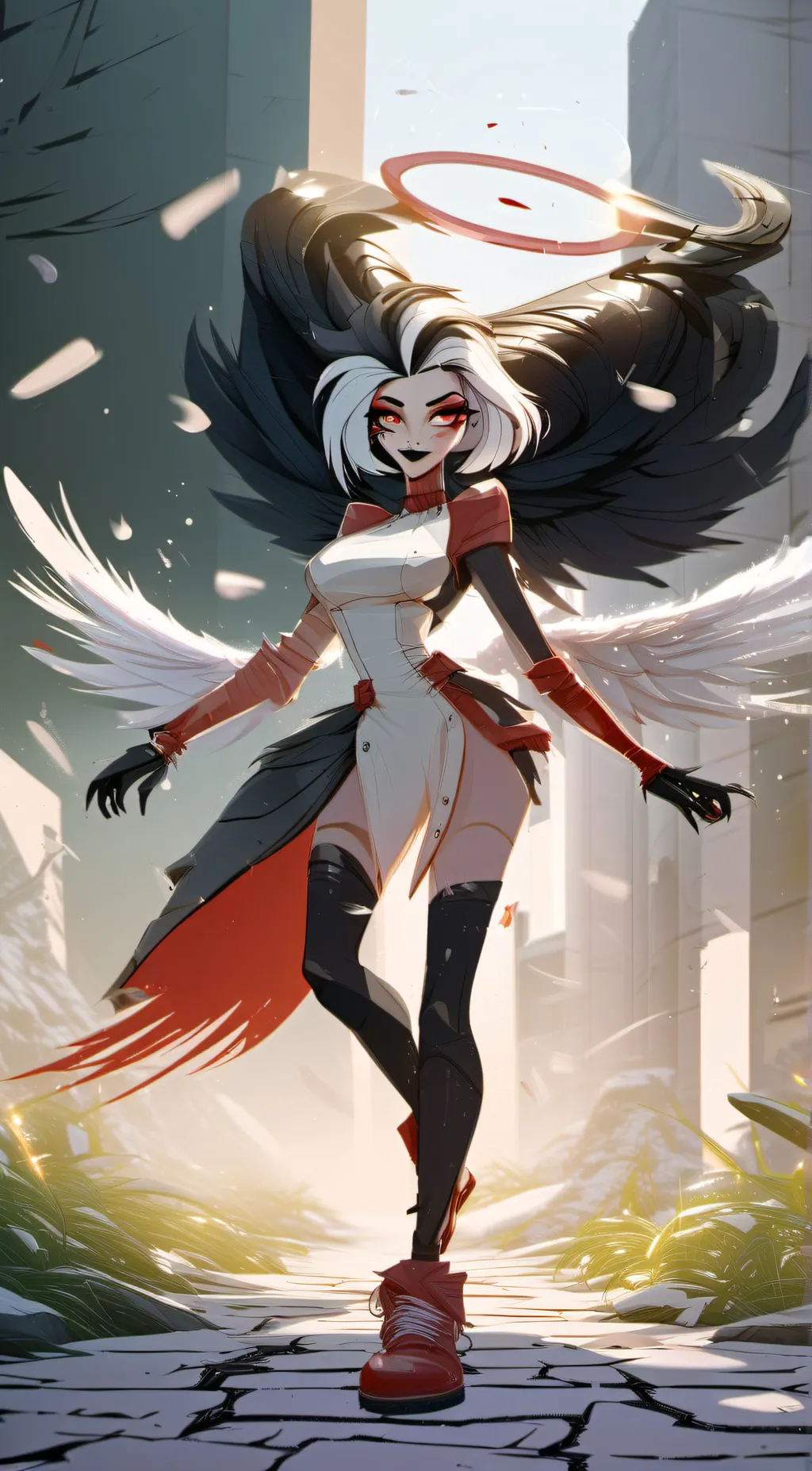 ai character: Angel dust background