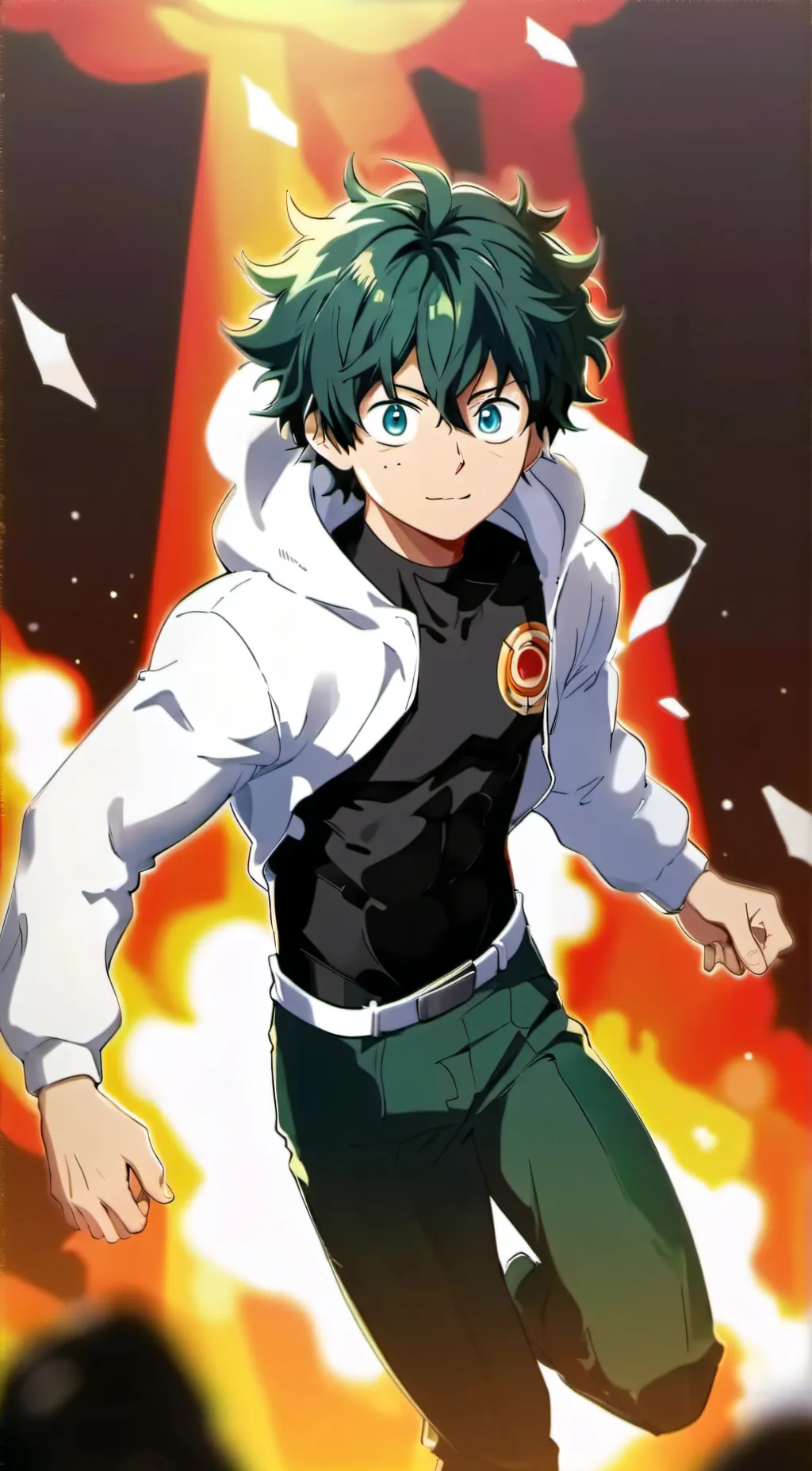ai character: deku background