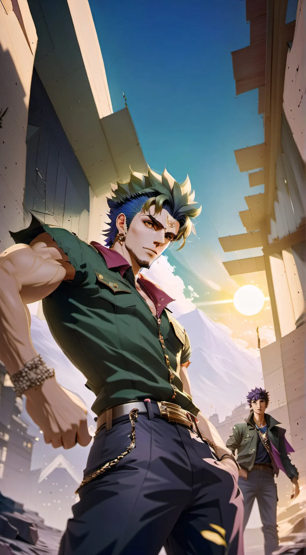 ai character: Joseph Joestar background