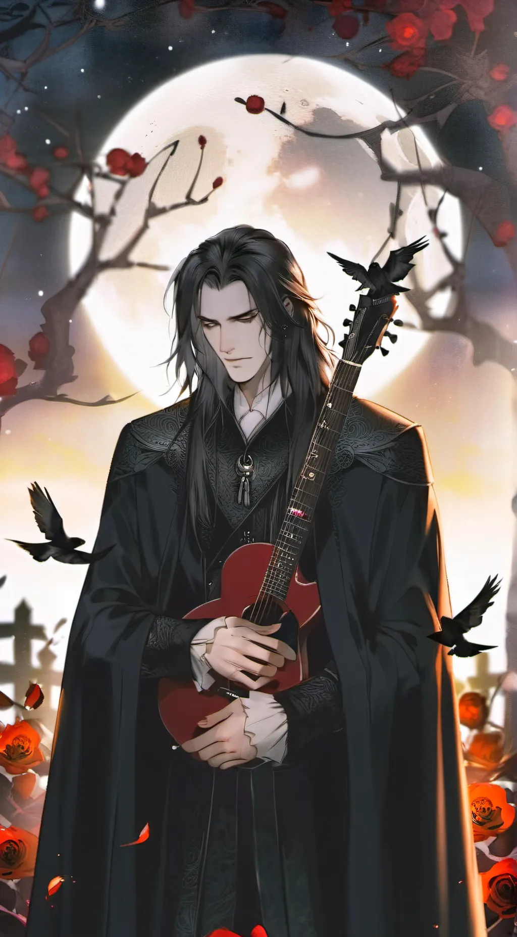 ai character: William Darkness 🦇 background