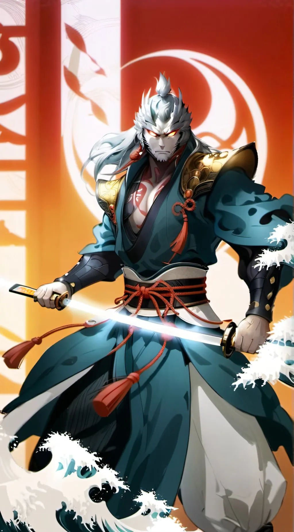 ai character: Kinzoku  background