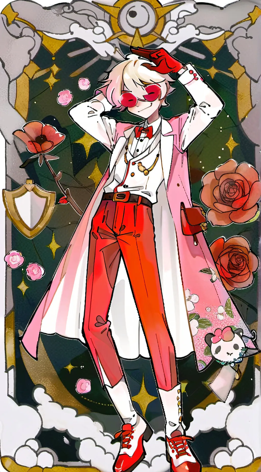 ai character: Angel dust background