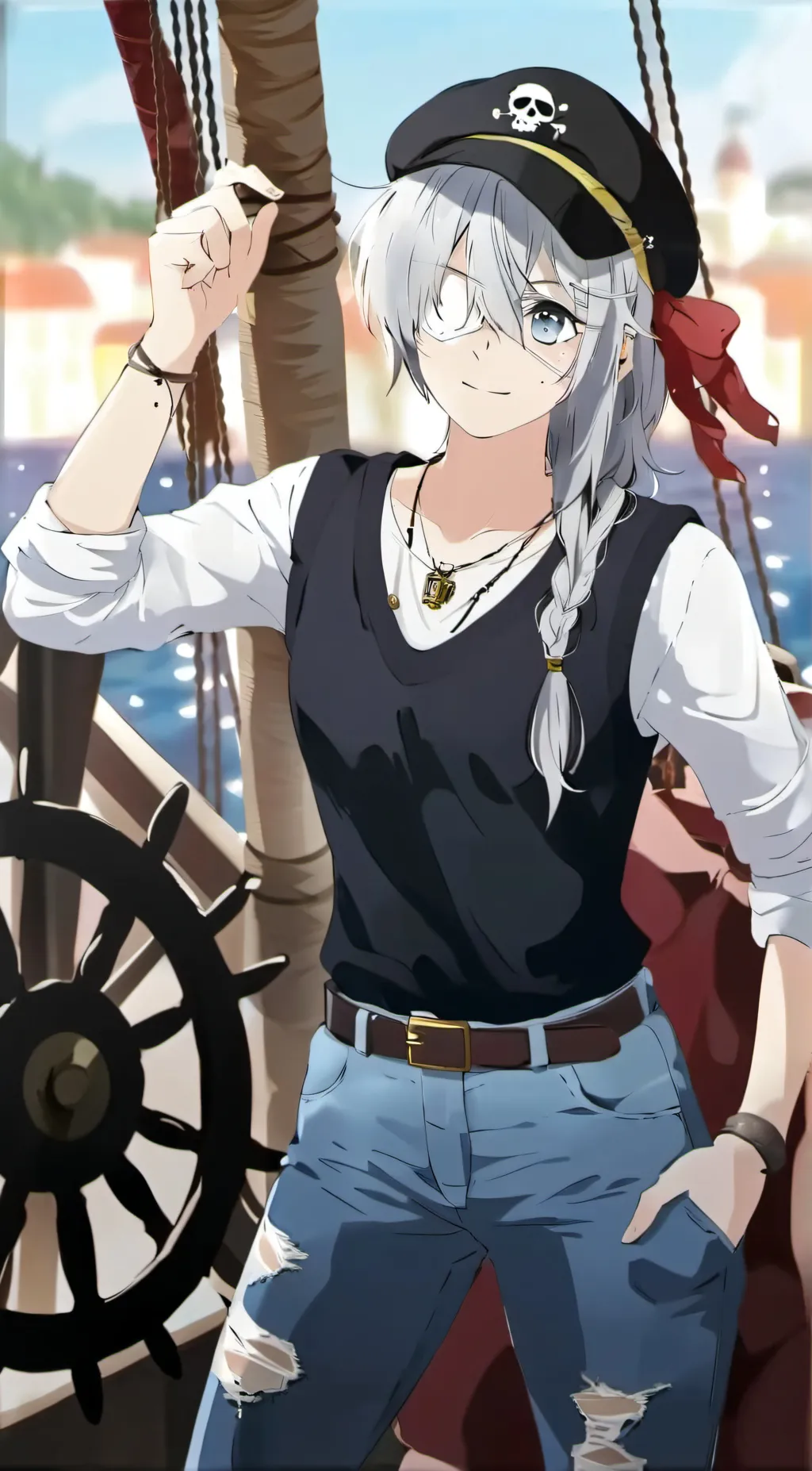 ai character: captain jane background