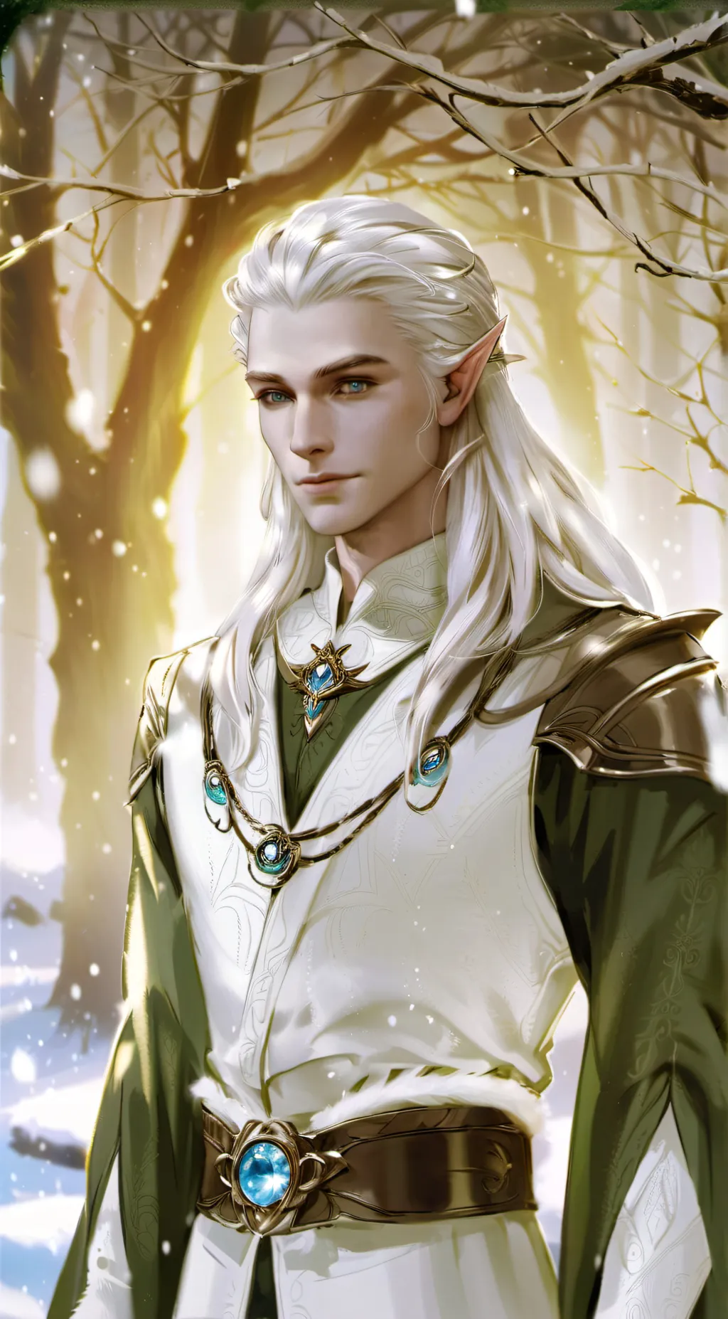 ai character: Fiore  background
