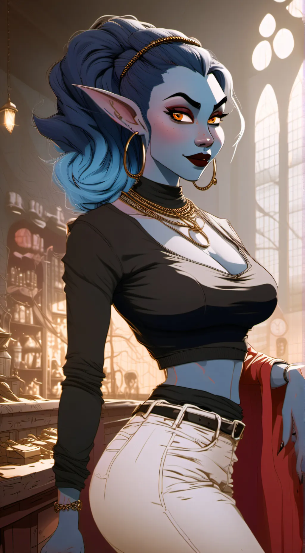 ai character: Vivian background