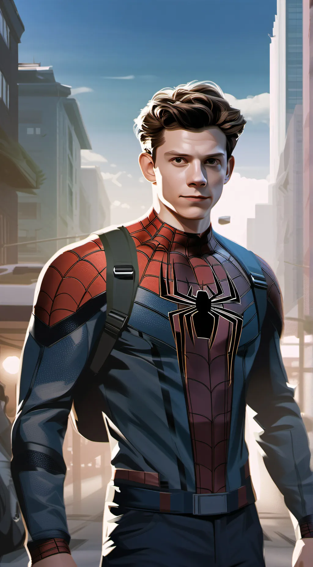 ai character: Peter Parker background