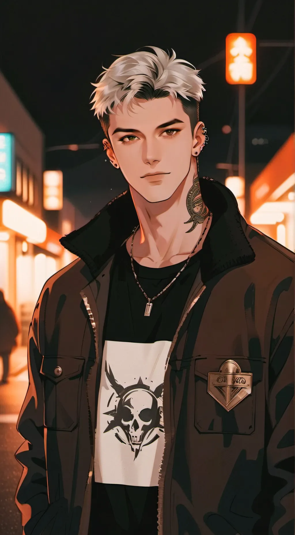 ai character: Leo Bennett background