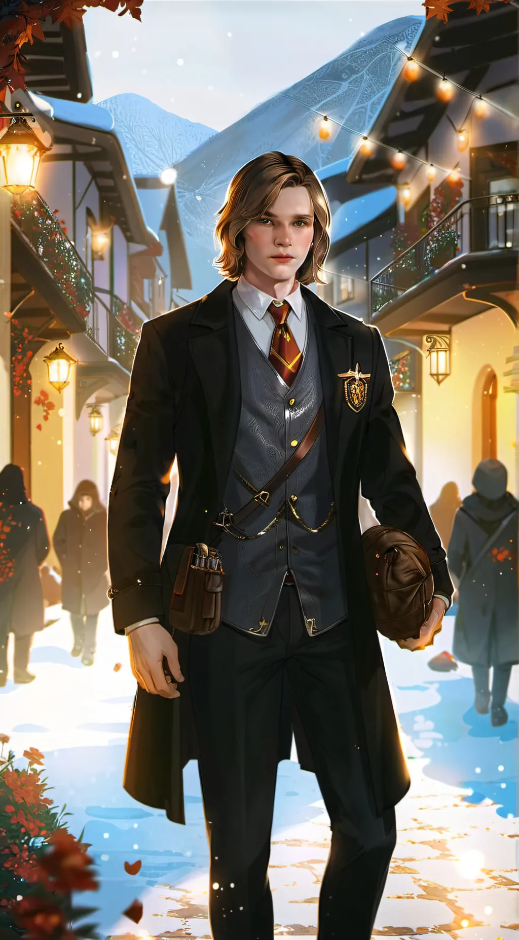 ai character: Fred Weasley  background