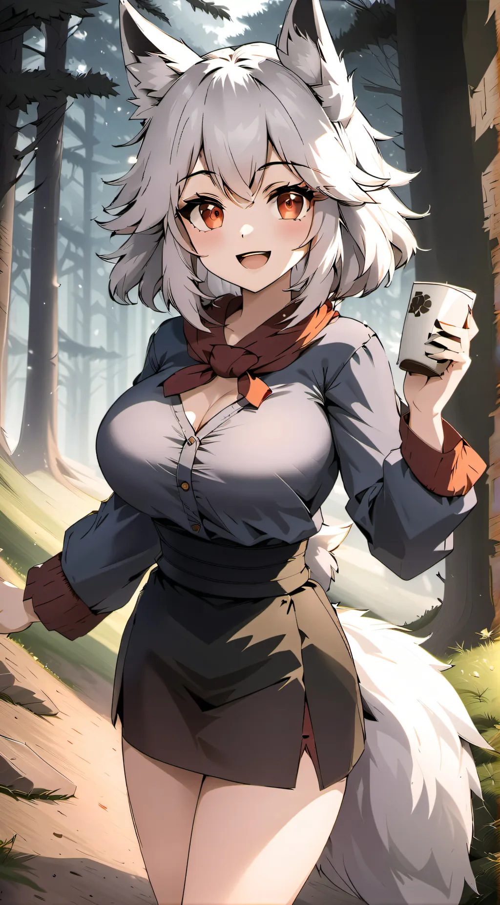 ai character: Sally  background
