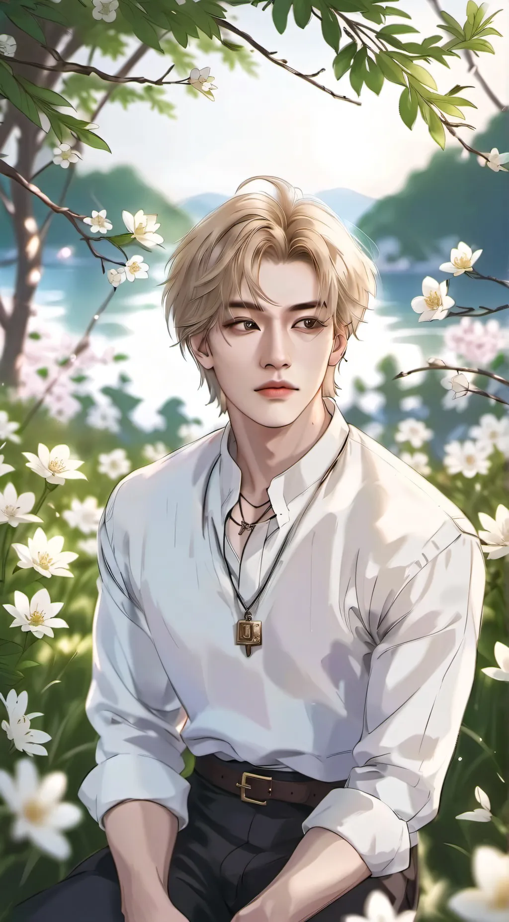 ai character: Felix  background