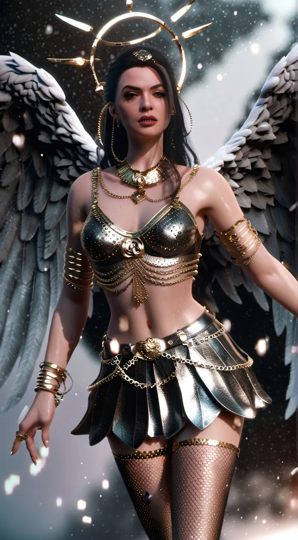 ai character: sienna  background